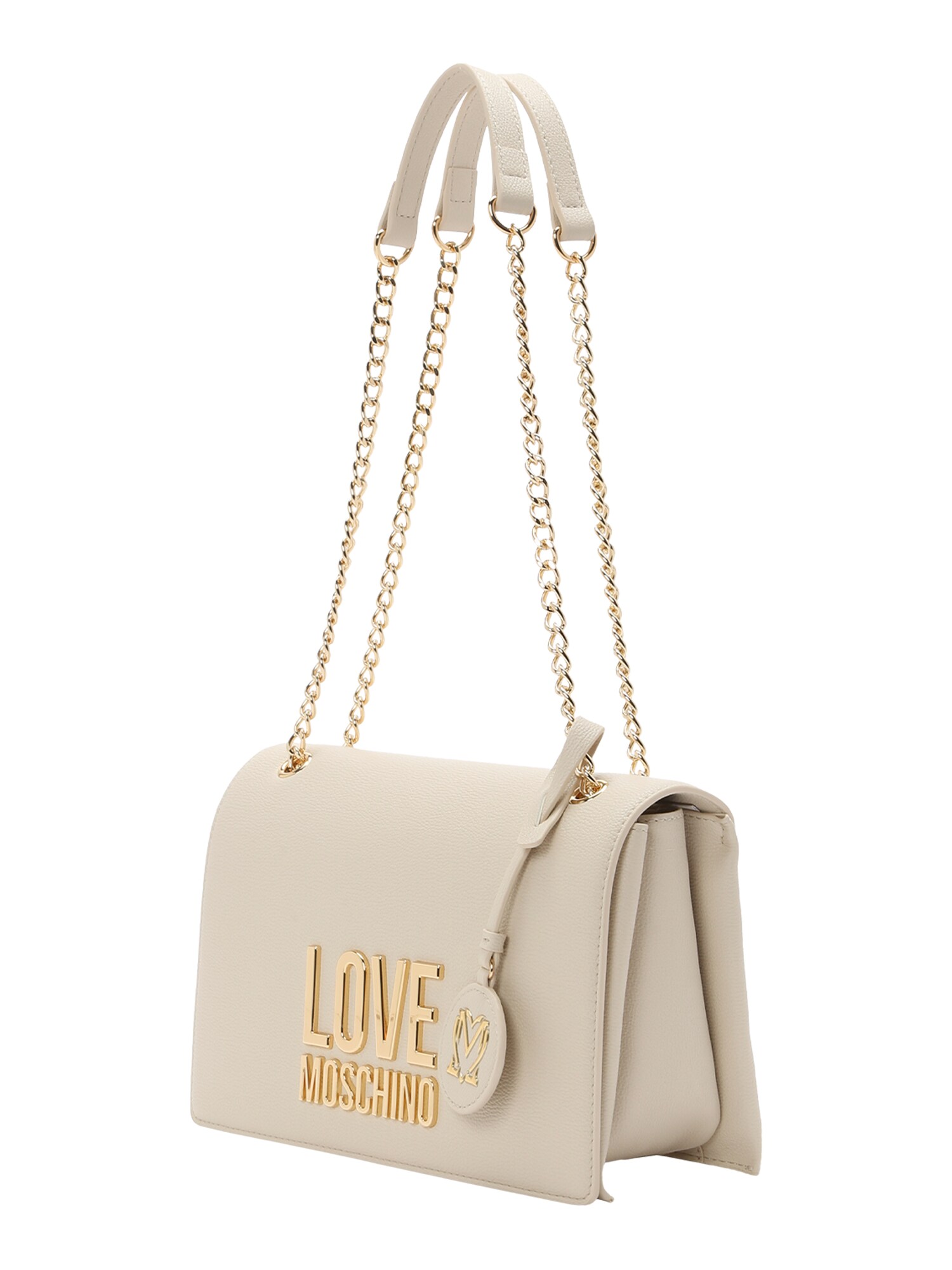 Love Moschino Kabelka na rameno  slonová kosť / zlatá