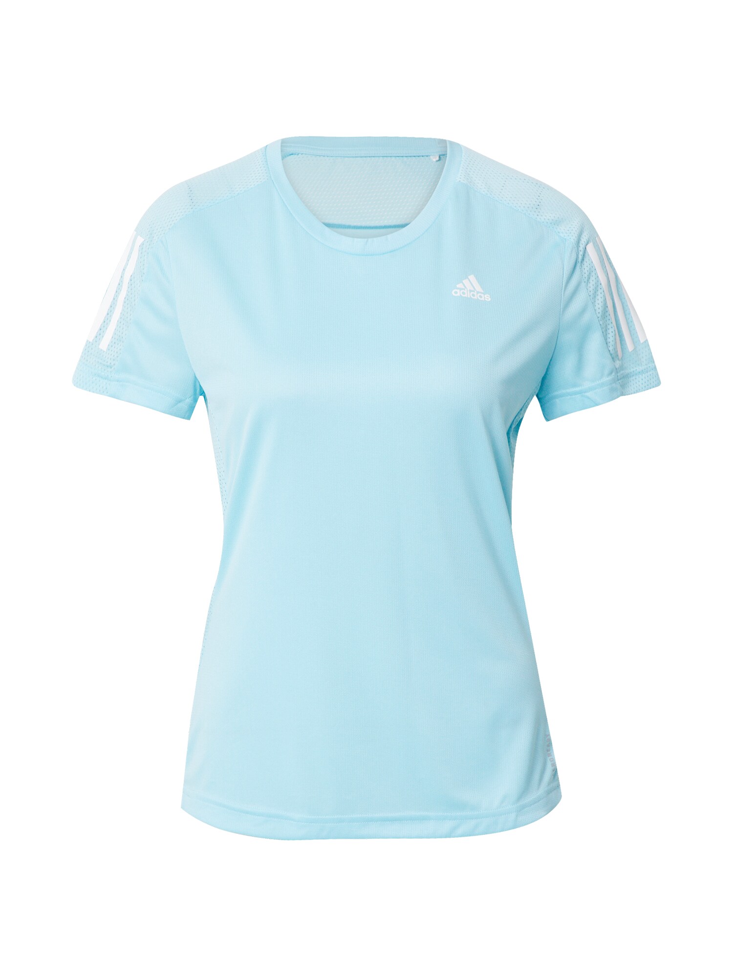 ADIDAS PERFORMANCE Sportiniai marškinėliai 'Own the Run'  šviesiai mėlyna