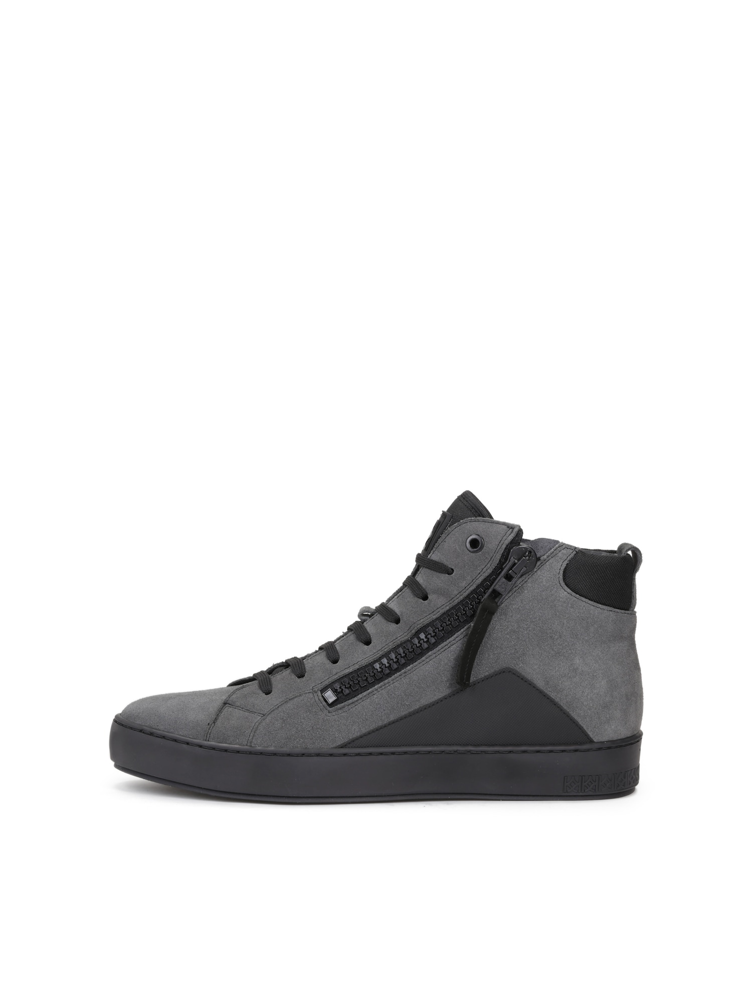 Kazar Sneaker înalt  gri / gri metalic