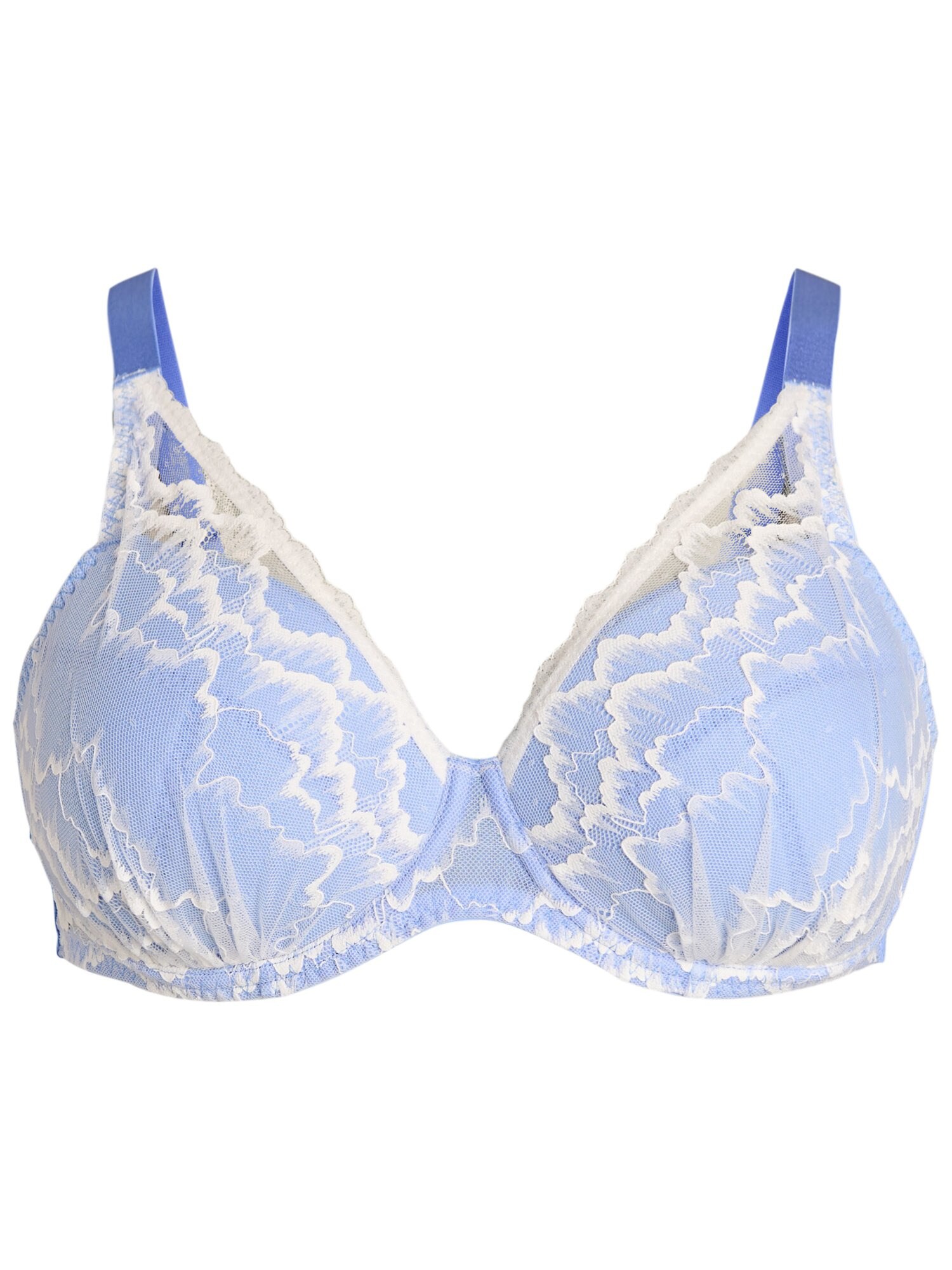Devoted by Zizzi Sutien 'Lsofie'  albastru / alb