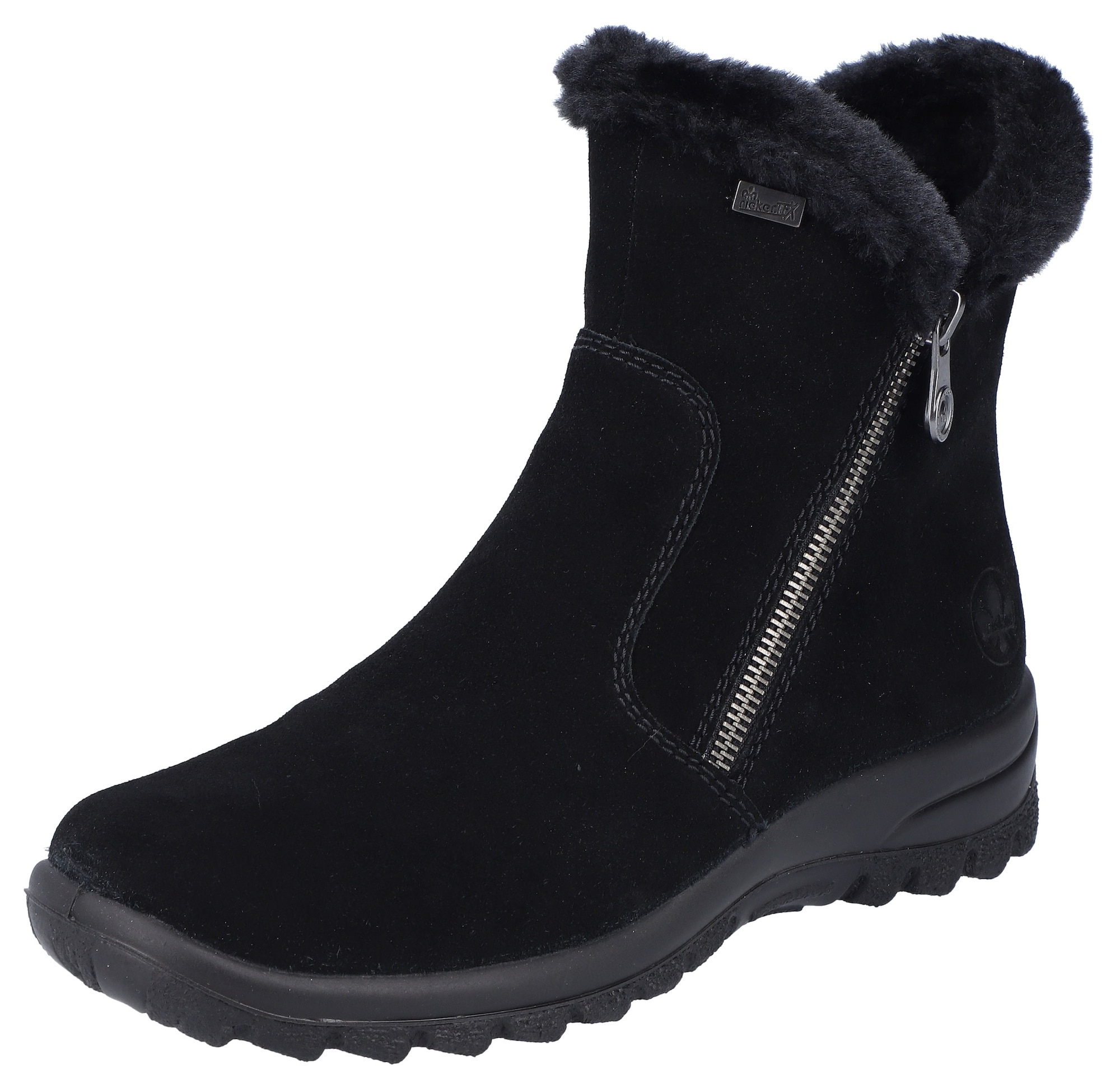 Rieker Botine  negru