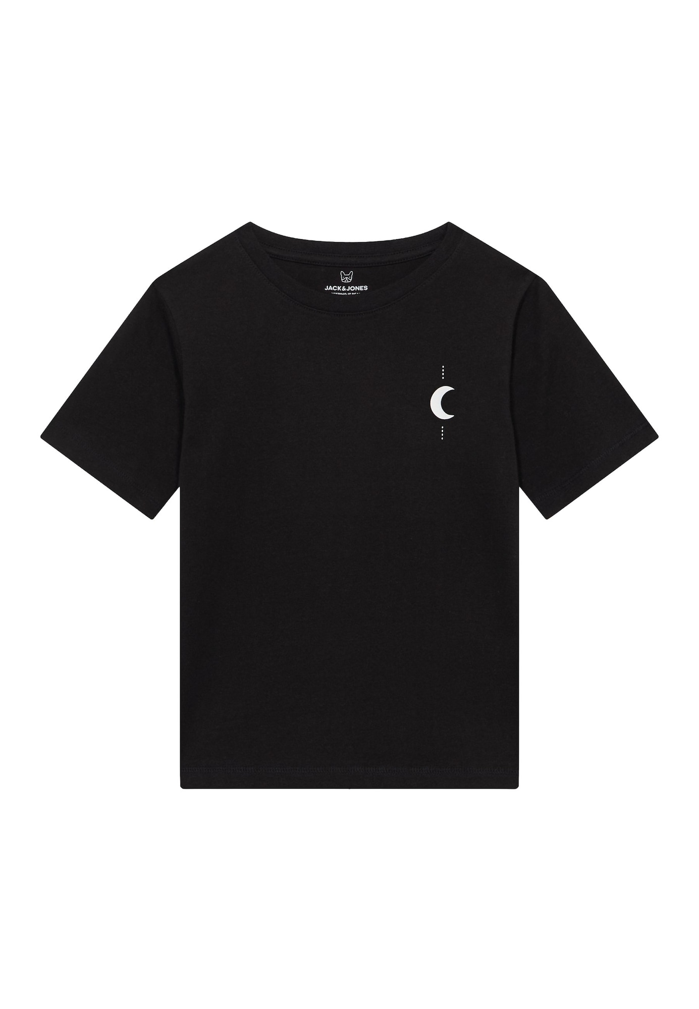 Jack & Jones Junior Tricou JJASTRO negru / alb