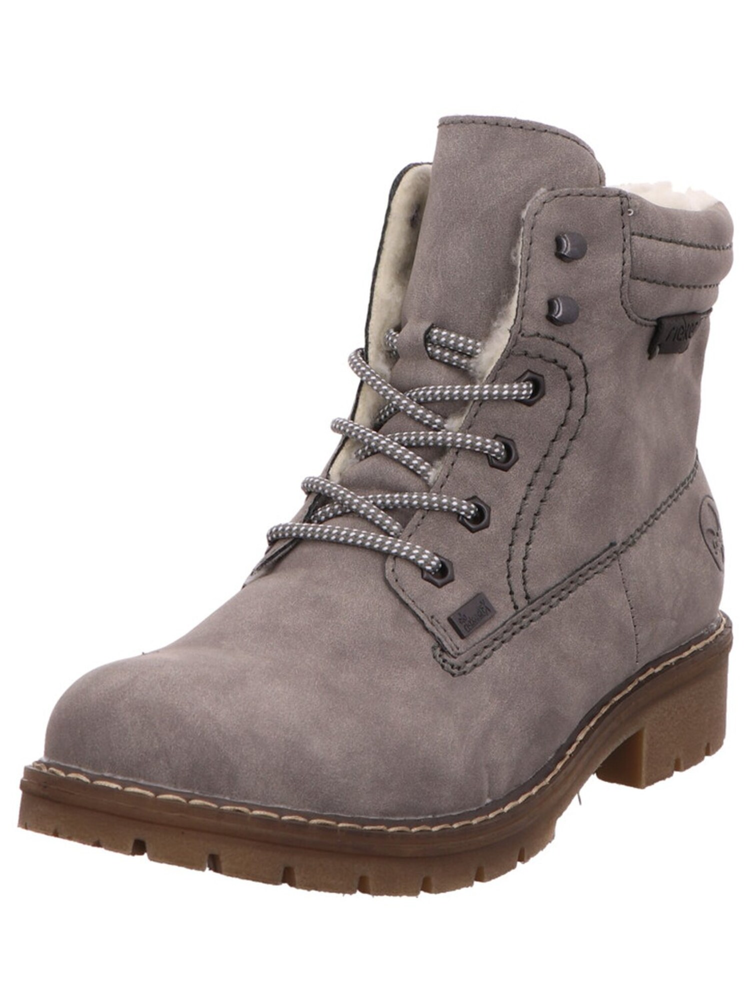 Rieker Boots Stiefel Damen Y9125-40 Kunststoff (Synthetik) In Grau