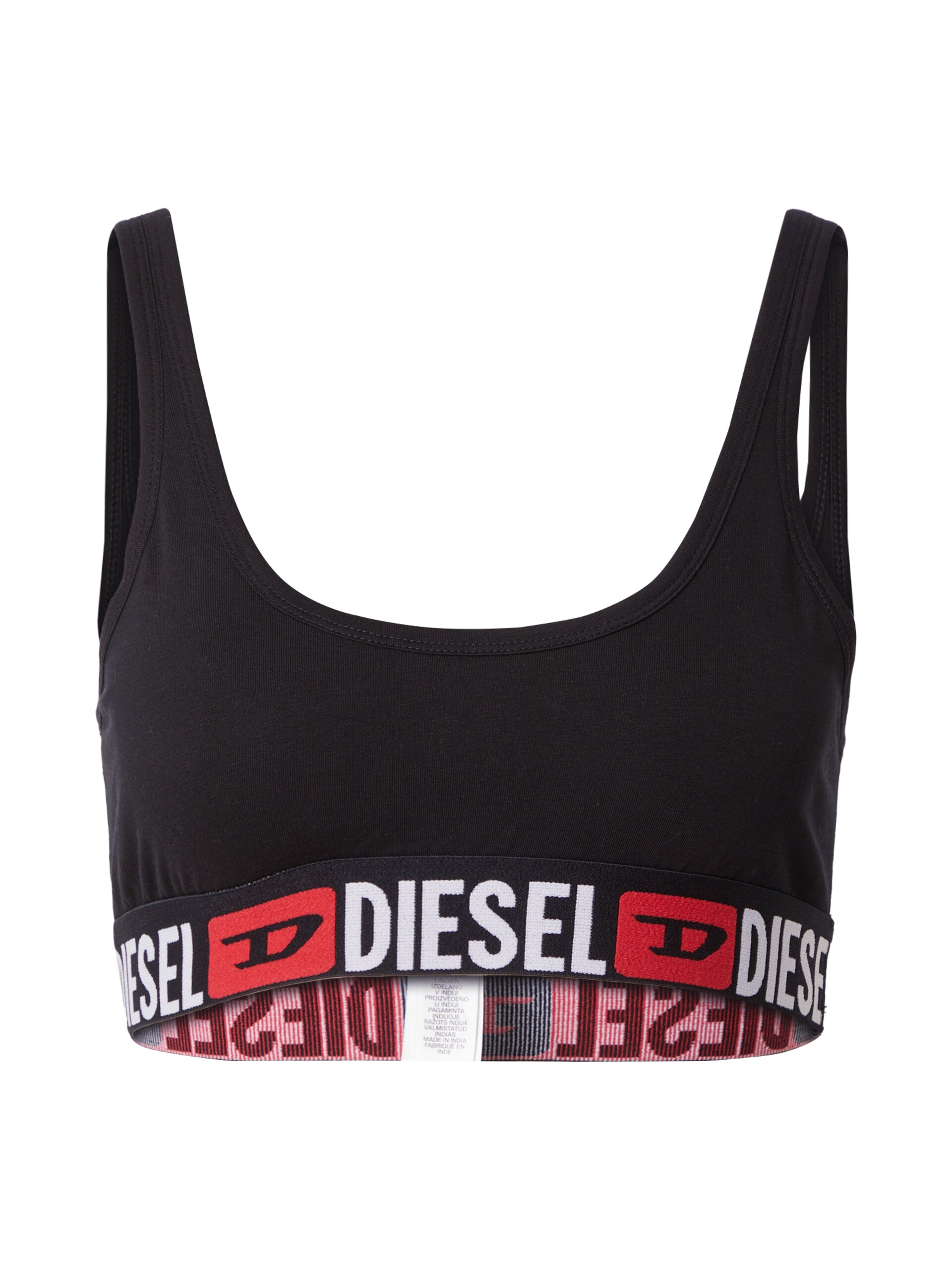Diesel Behå 'UFSB-ORIBA' röd / svart bh dam