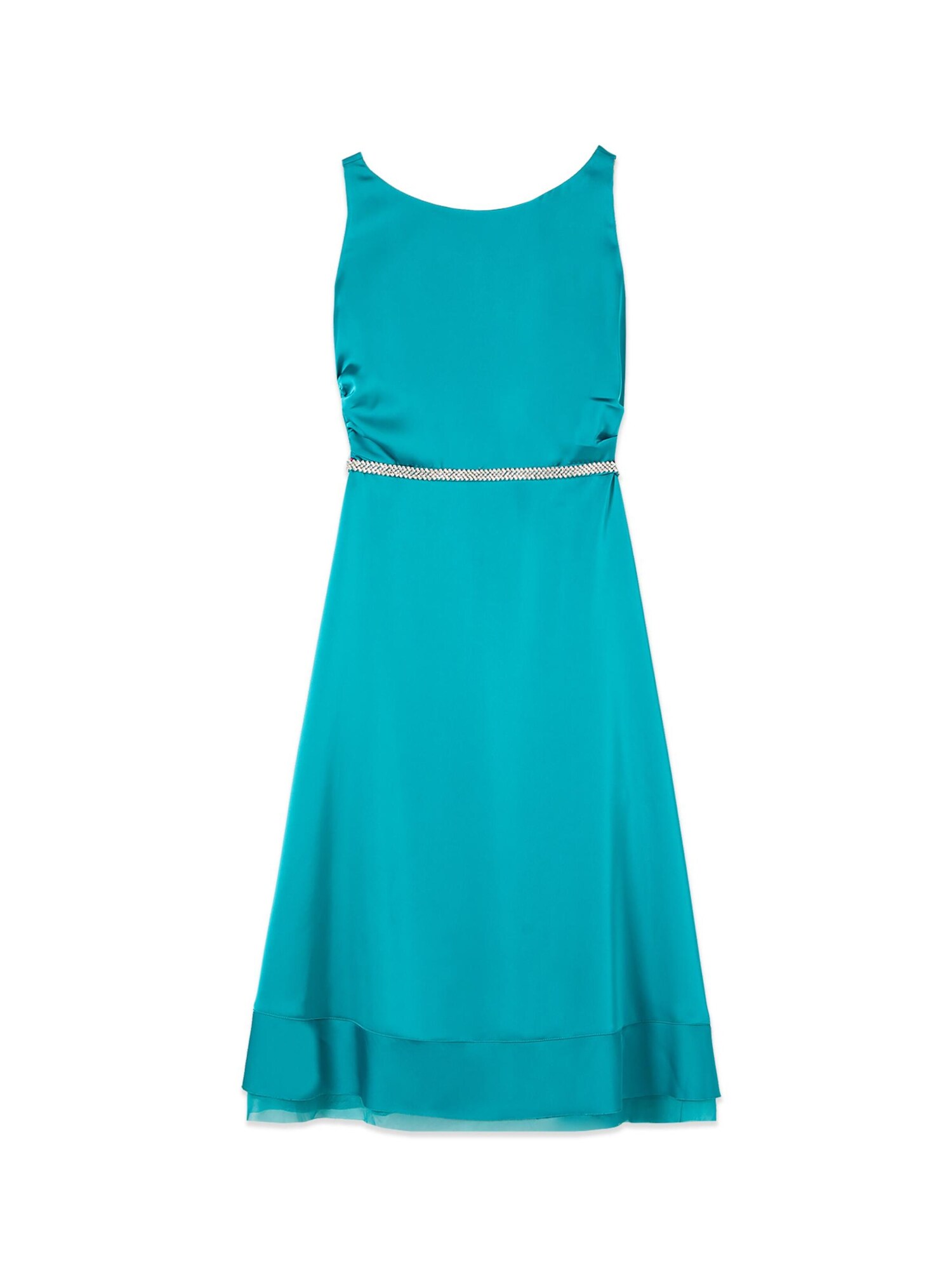 oltre Vestido  azul moteado