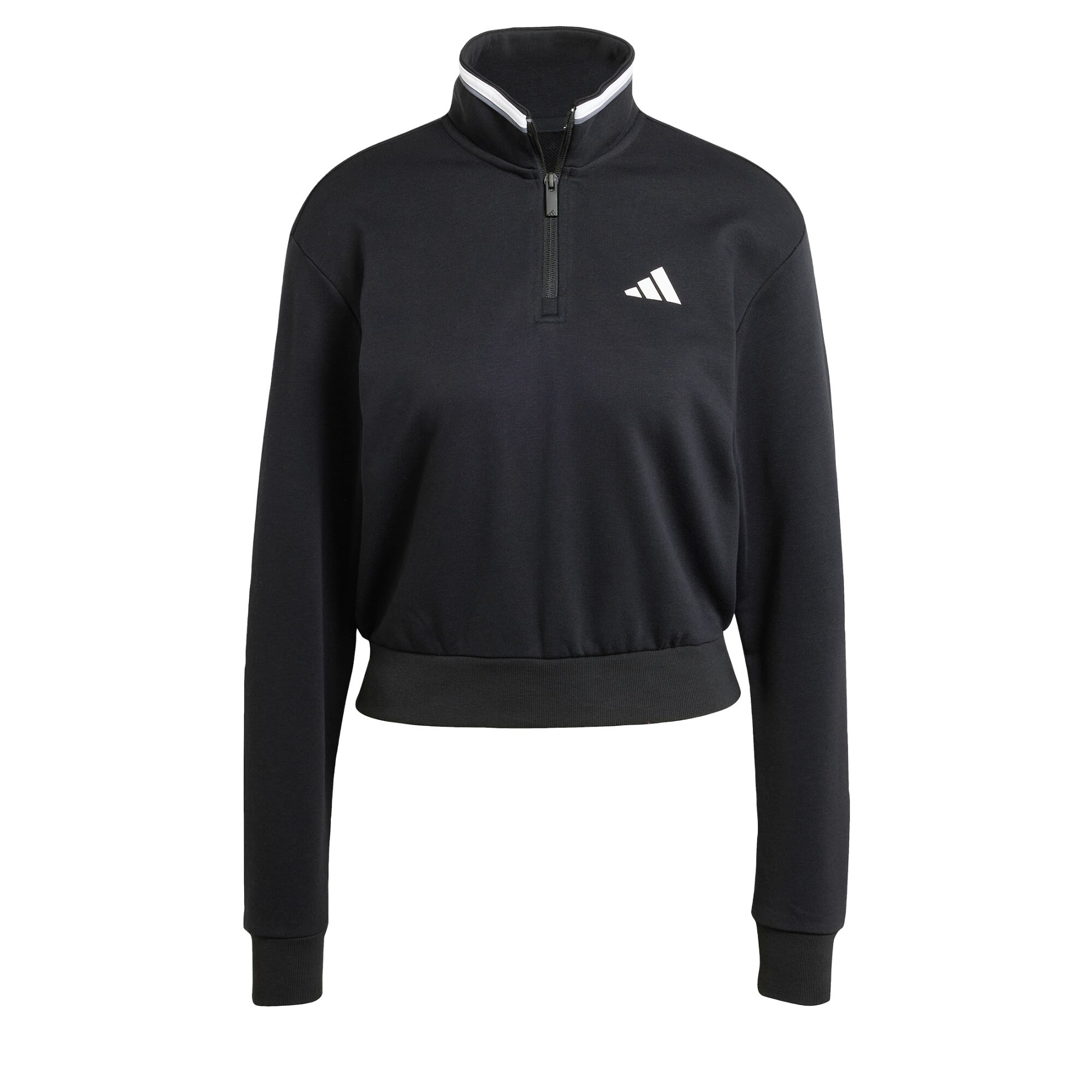 ADIDAS SPORTSWEAR Hanorac sport Essentials  negru / alb