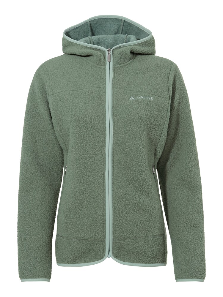 VAUDE Hitra Hoody Fleece Jacket Damen Größe XS grün / mint