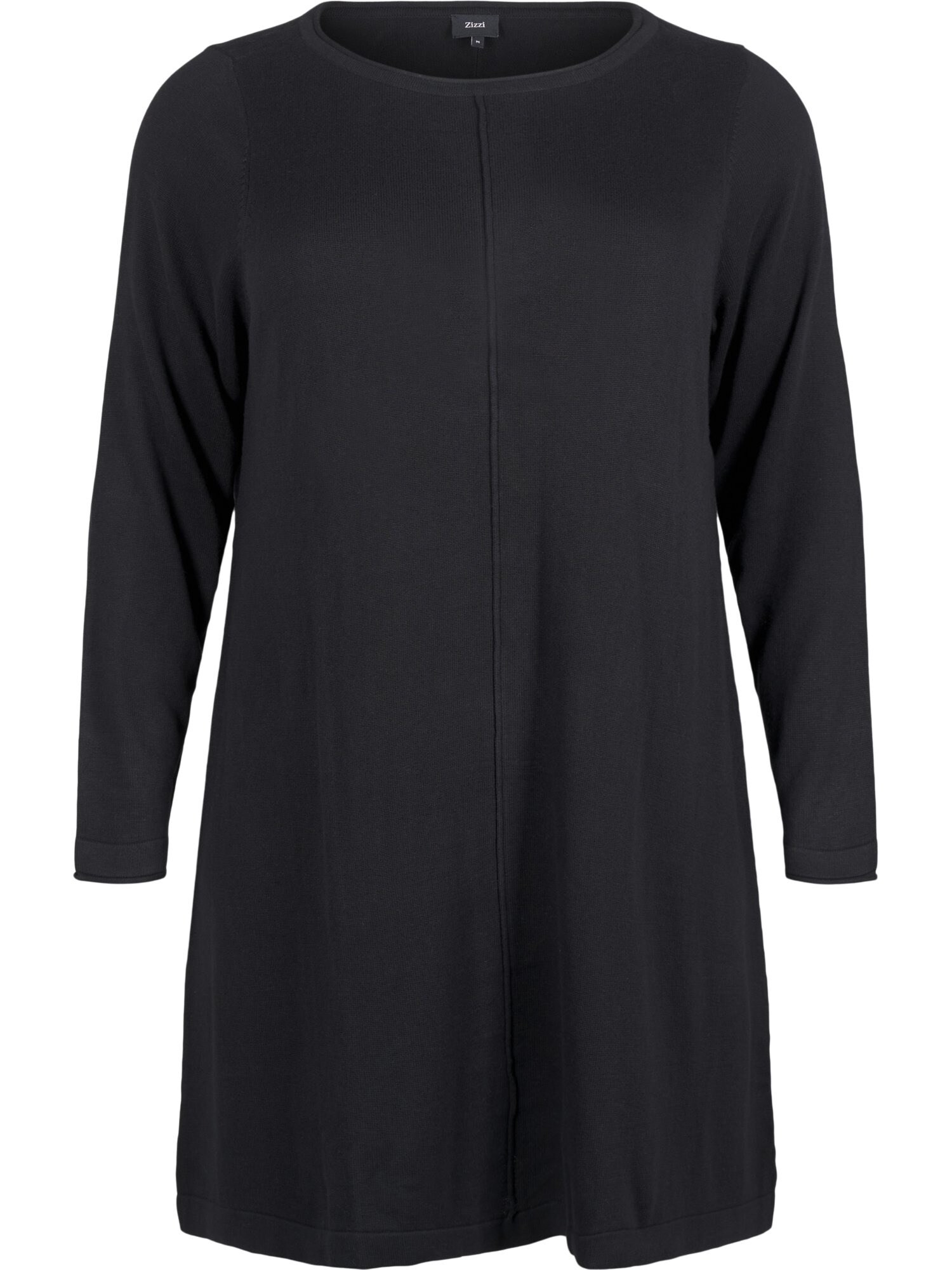 Zizzi Rochie tricotat MSHAPE negru
