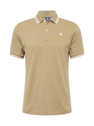 G-Star Raw Shirt ‘Dunda’ Camel / Wit