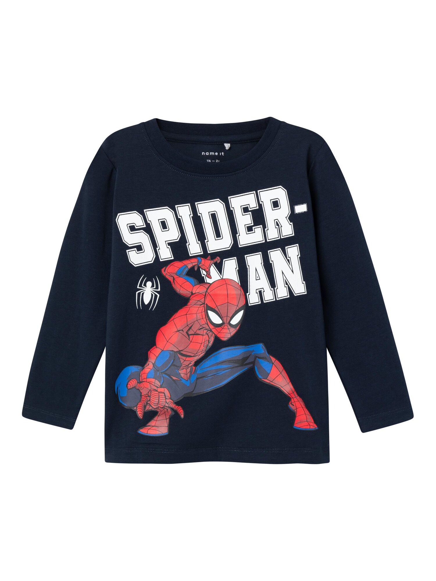 NAME IT Póló 'Naza Spiderman'  kék / tengerészkék / piros / fehér akciós termékkép 1