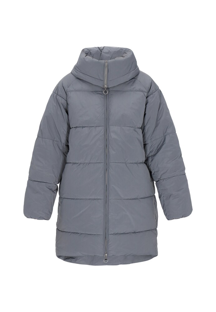 DreiMaster Maritim Mantel Damen Größe L grau Wintermantel