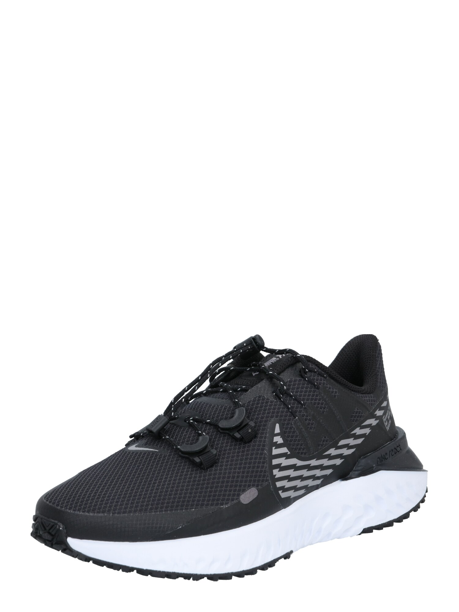 NIKE Bėgimo batai  juoda / balta