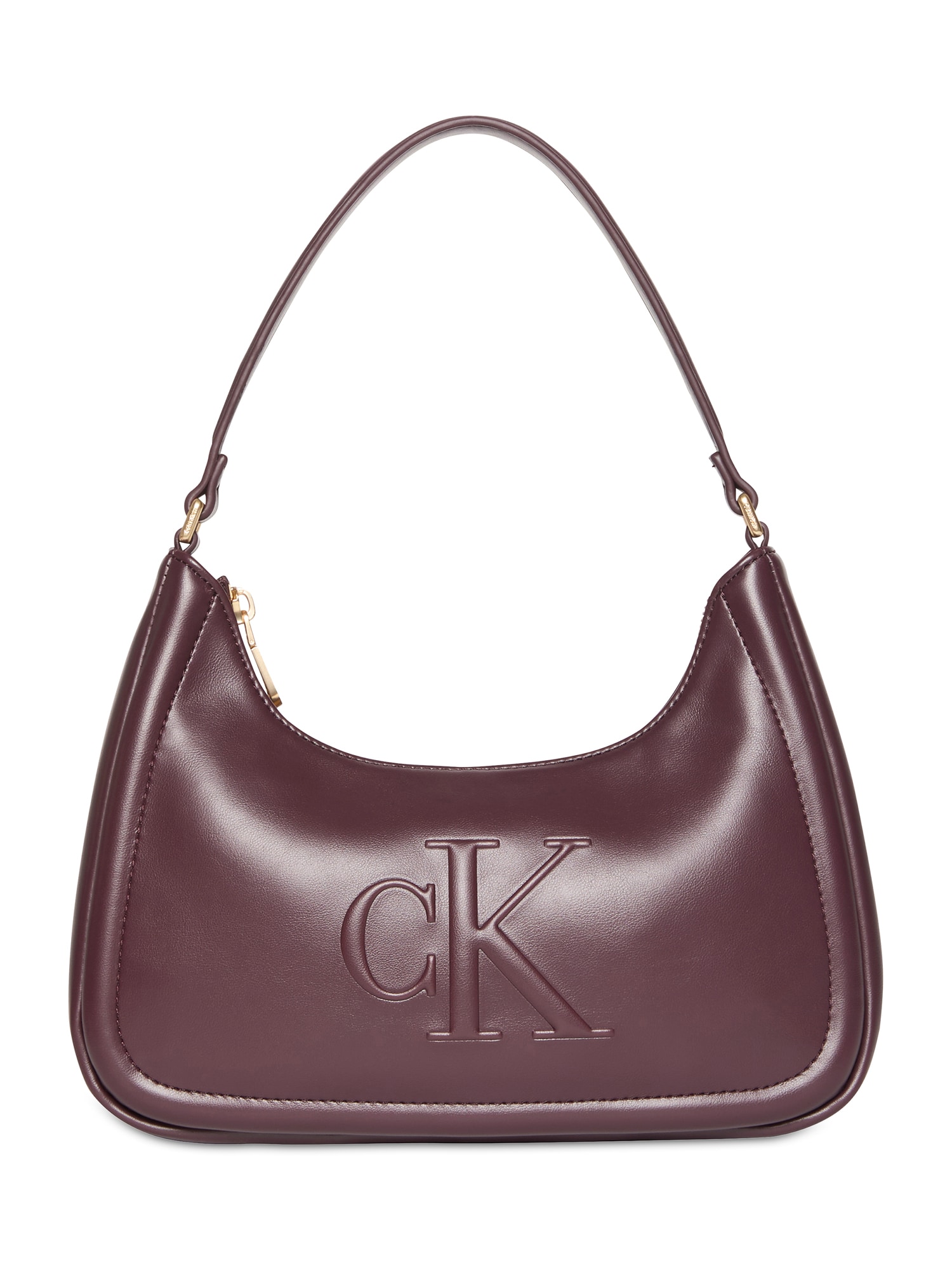 Calvin Klein Kabelka na rameno  vínovo červená