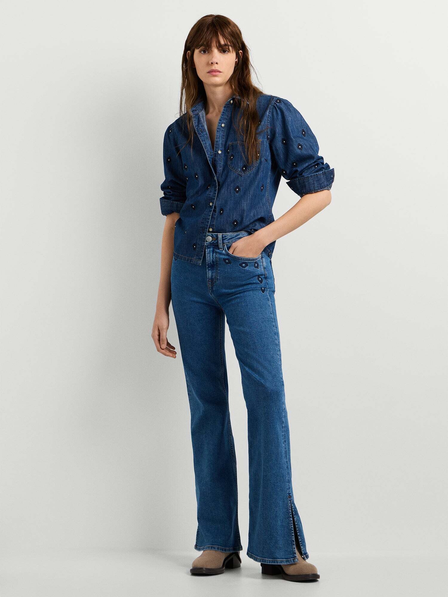 Pepe Jeans Blusa 'Macie' azul / marino – imagen 3