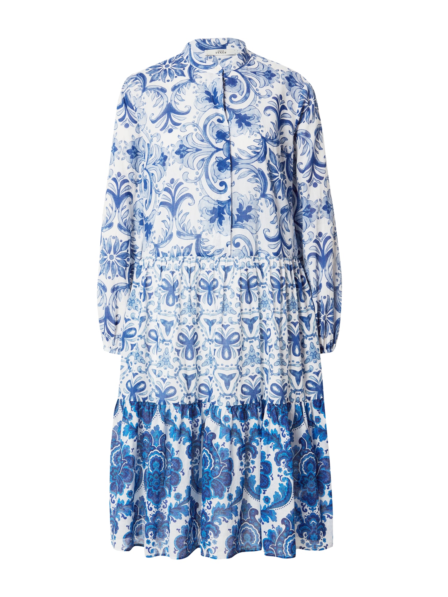 0039 Italy Palaidinės tipo suknelė 'Mila' mėlyna / šviesiai mėlyna / balta