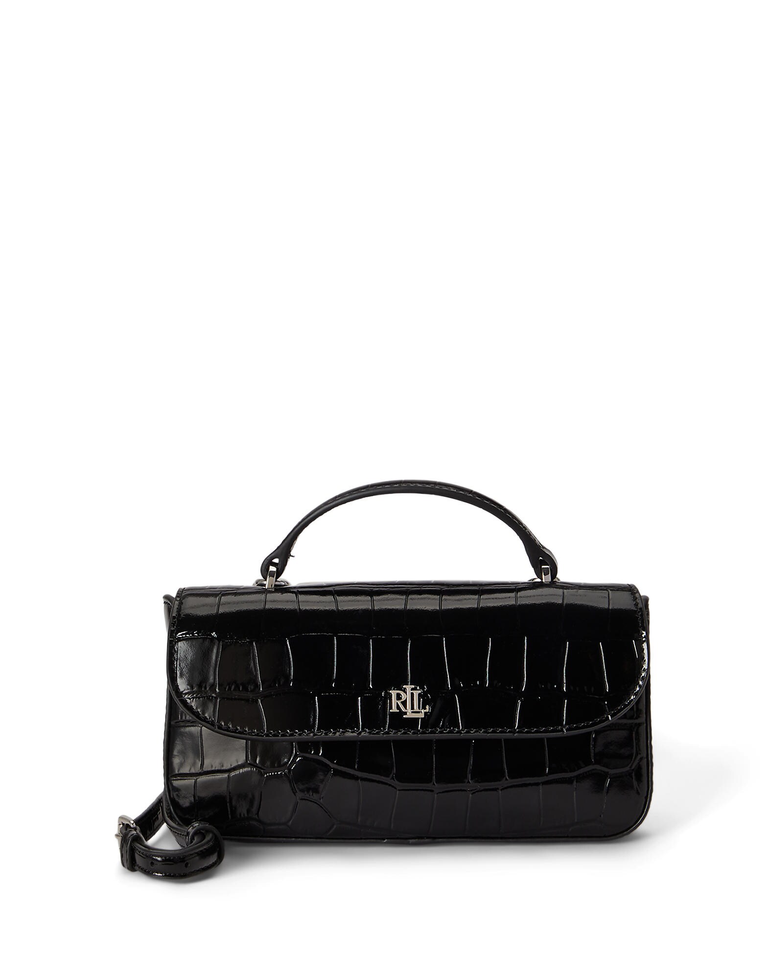 Lauren Ralph Lauren Croc-Embossed Marcy Crossbody Wallet plånböcker dam – bild 7