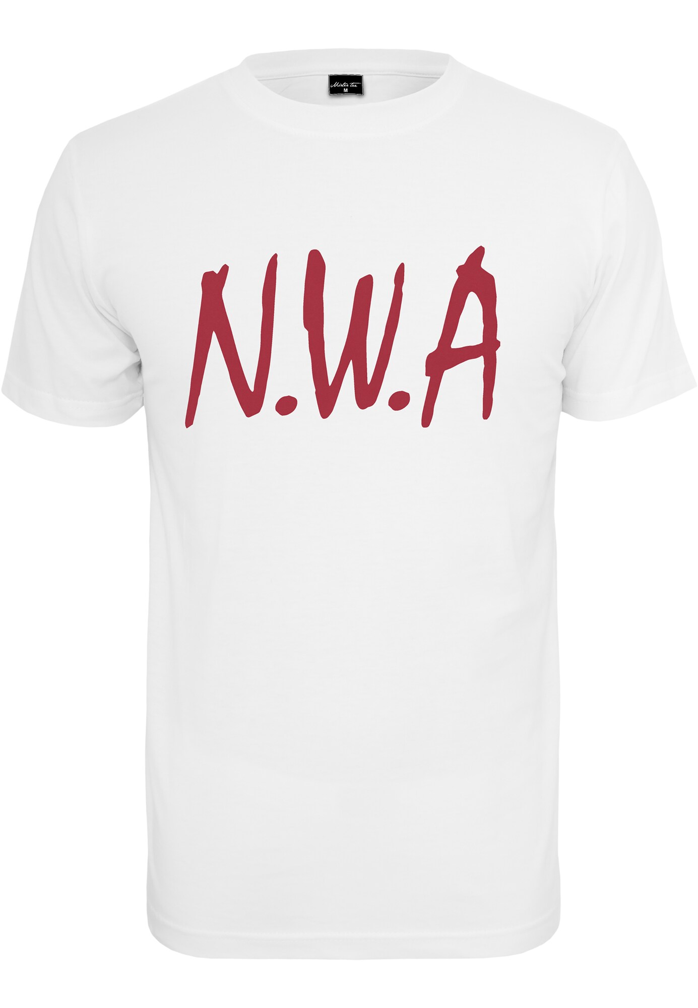 Mister Tee Marškinėliai 'N.W.A'  raudona / balta