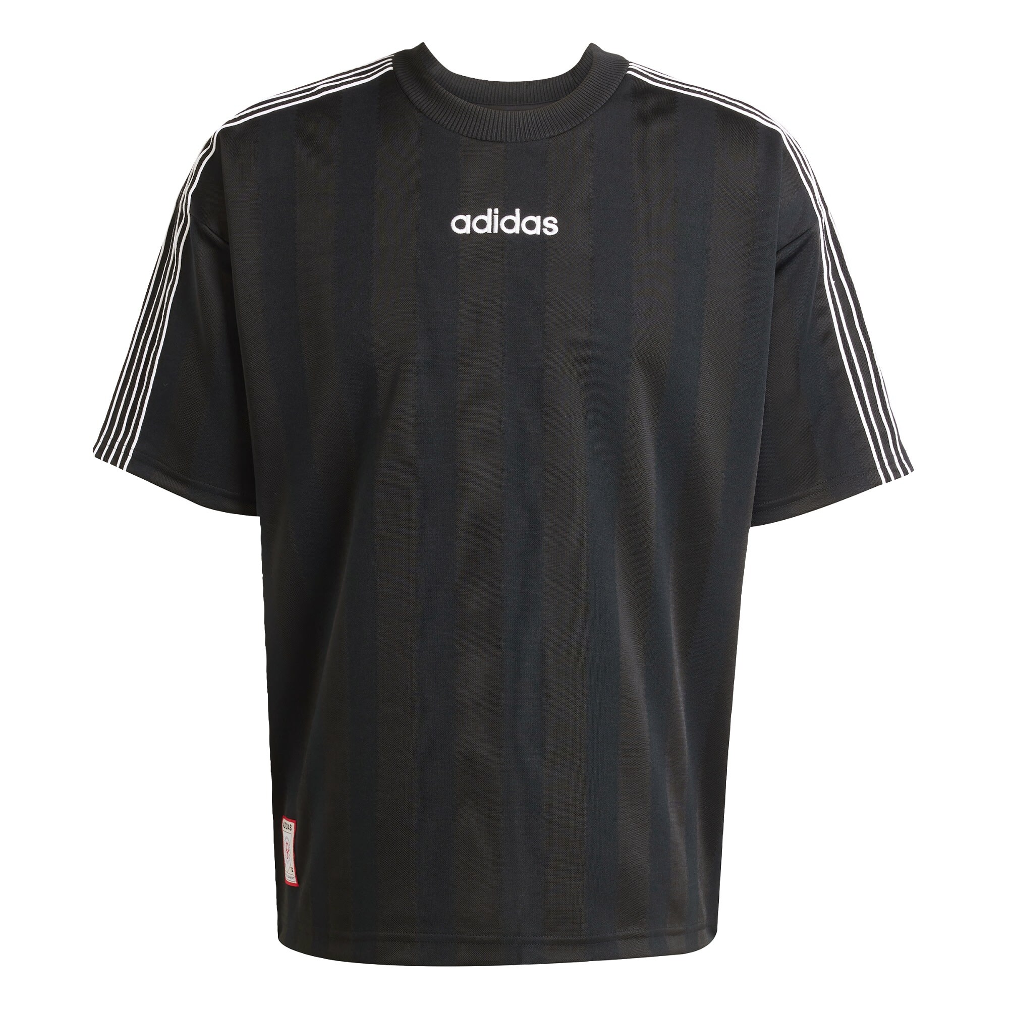 ADIDAS ORIGINALS Póló '90s'  sötétszürke / fekete / fehér akciós termékkép 1