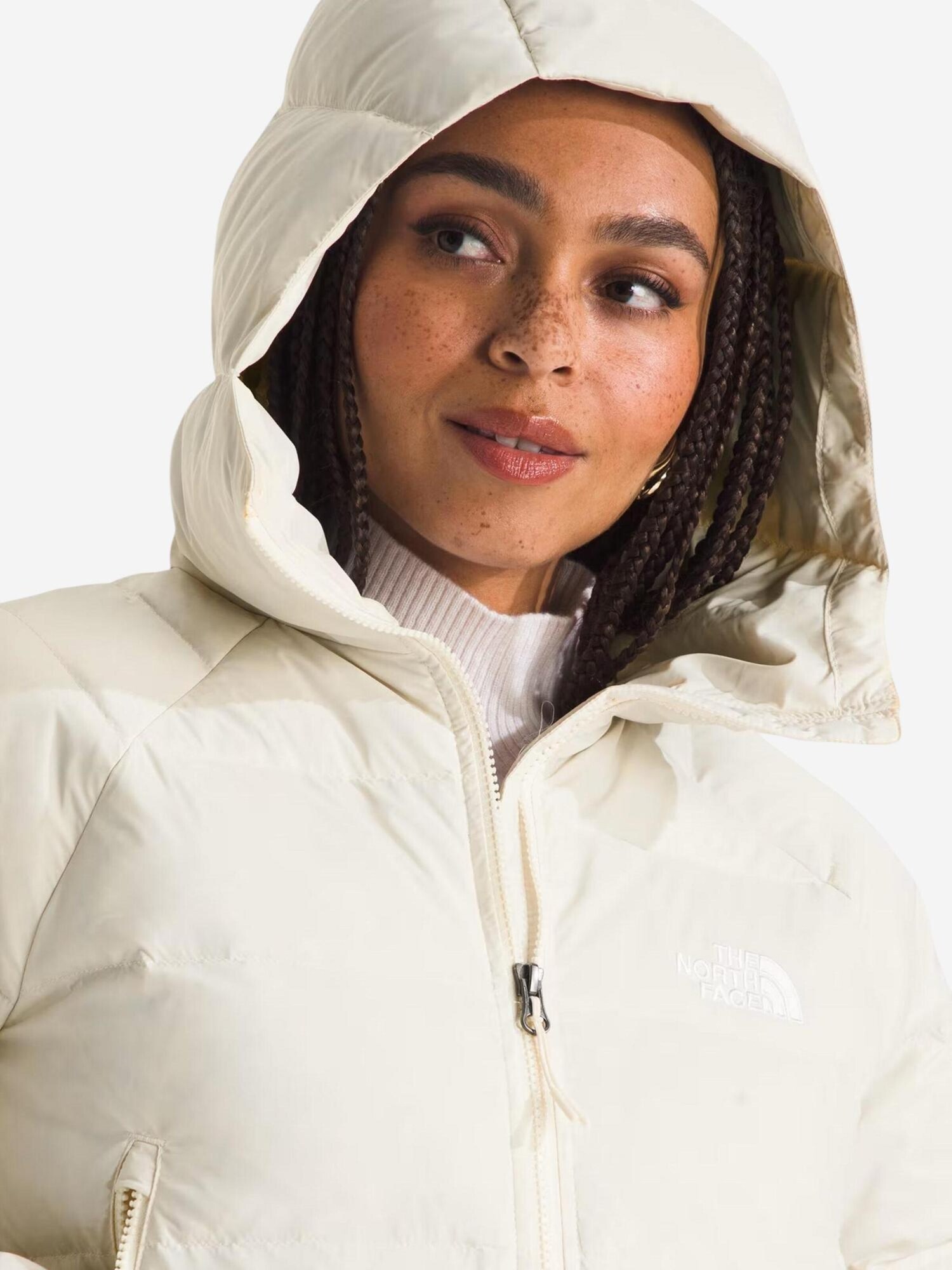 THE NORTH FACE Chaqueta de invierno 'HYDRN'  blanco – imagen 4