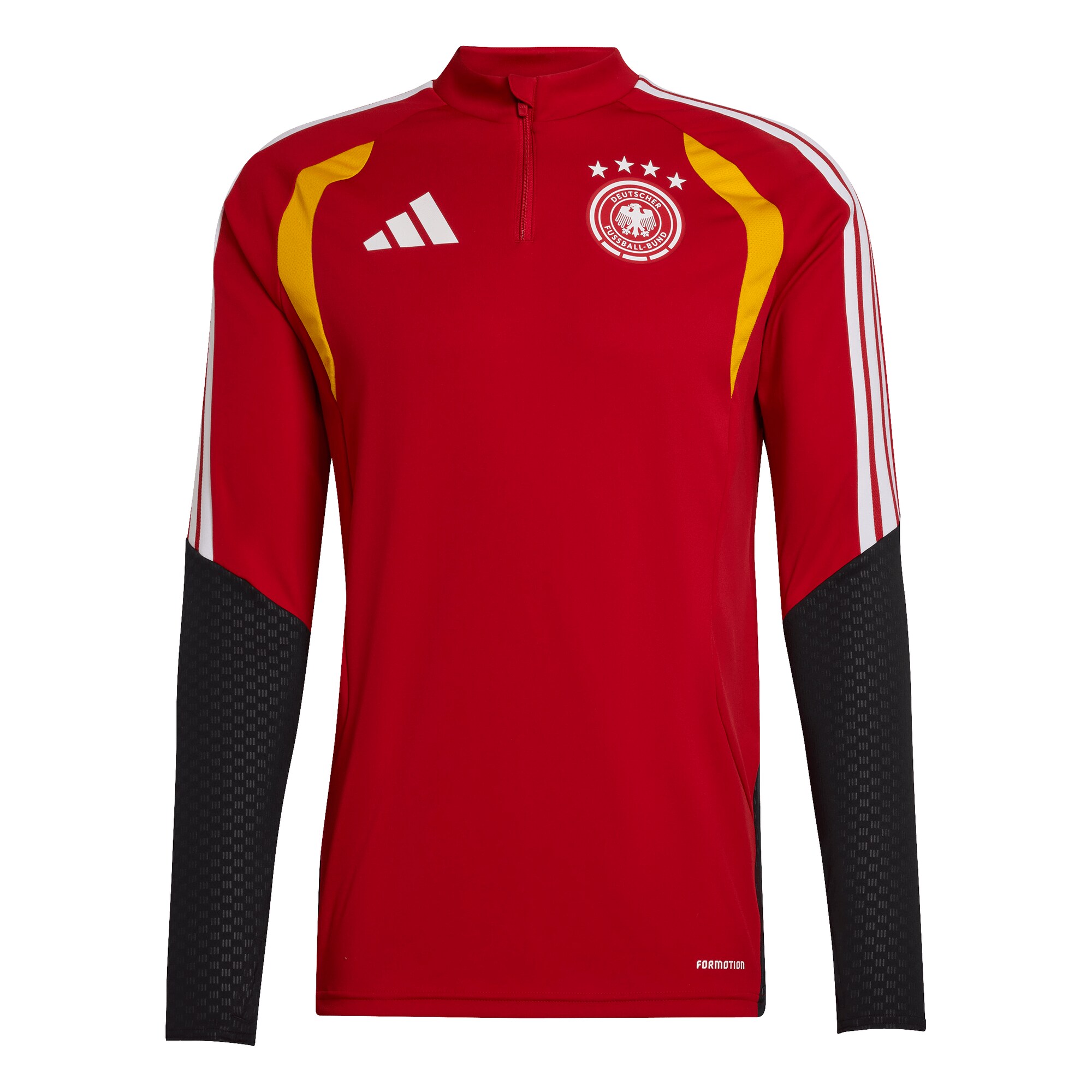 ADIDAS PERFORMANCE Tricot  galben muștar / roșu intens / negru / alb