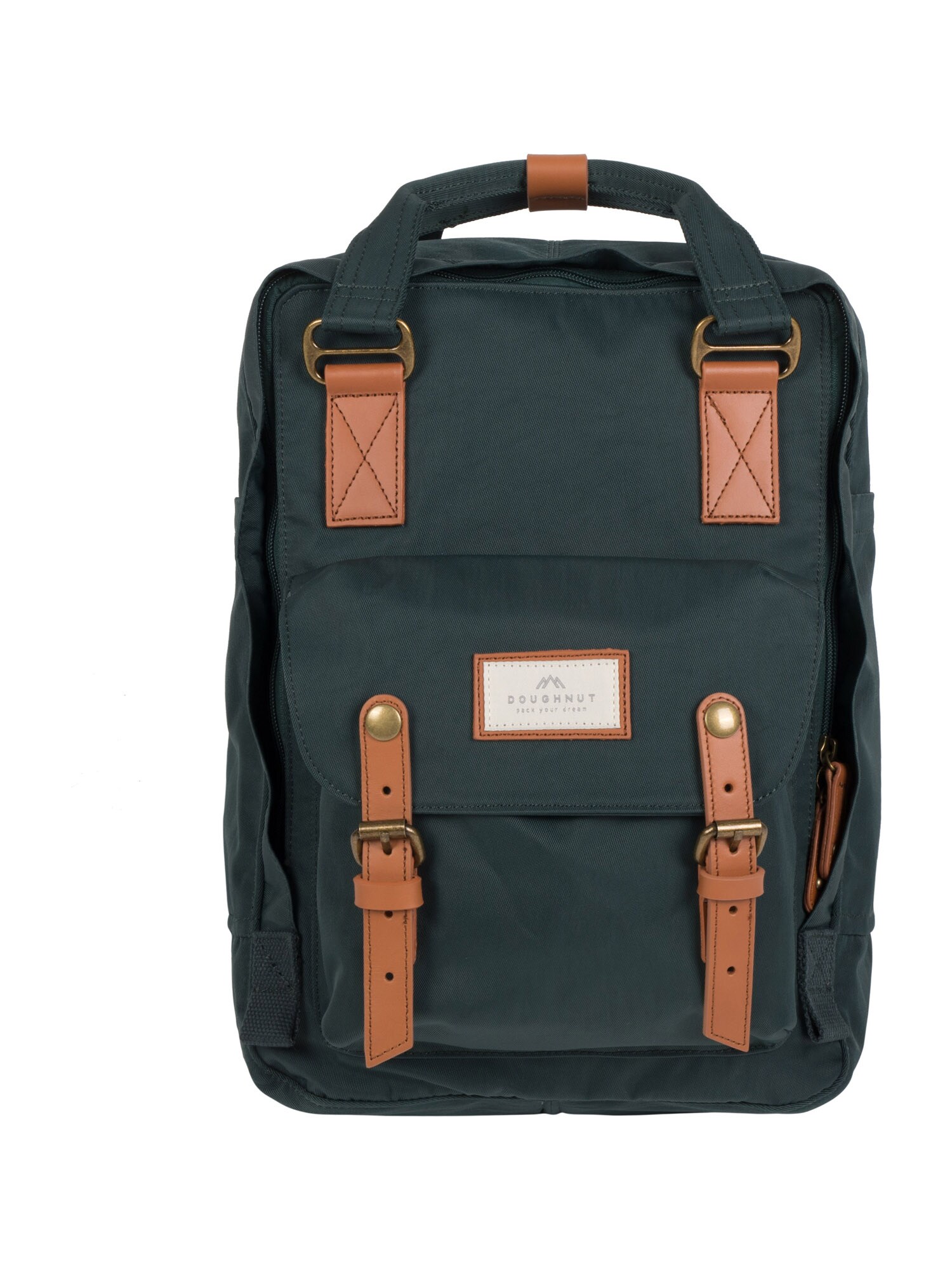 Doughnut Mochila 'Macaroon'  conhaque / ouro / cinzento / verde escuro