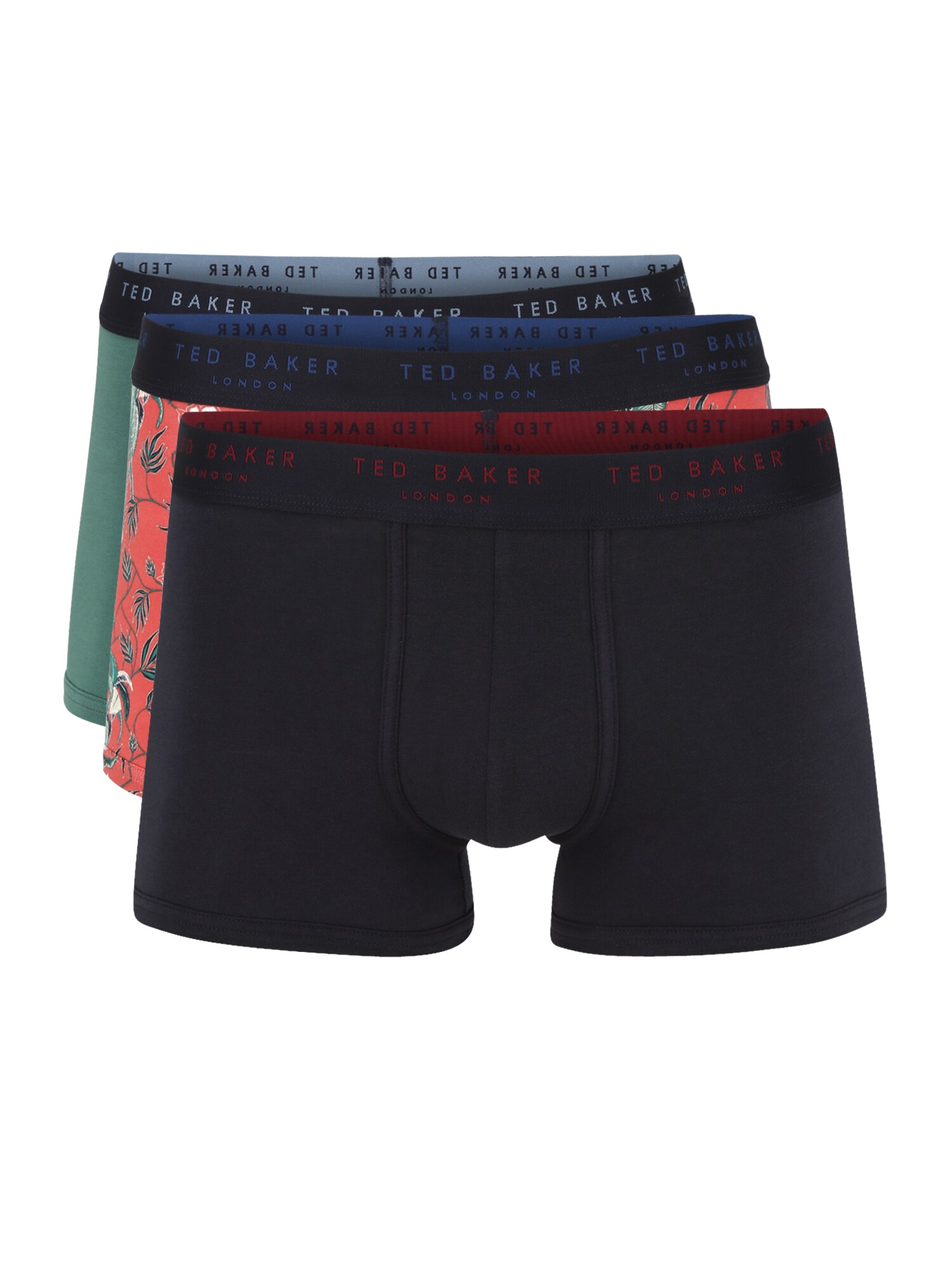 Ted Baker Boxer trumpikės  mišrios spalvos / nakties mėlyna / lašišų spalva / nefrito spalva / tamsiai mėlyna