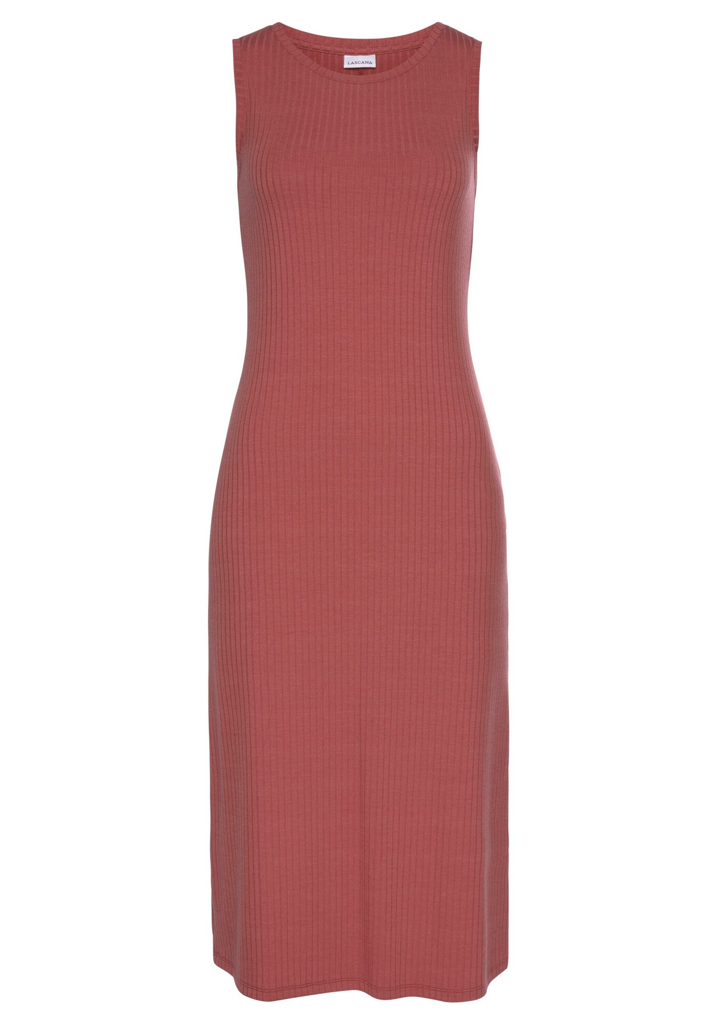 LASCANA Rochie  roșu ruginiu