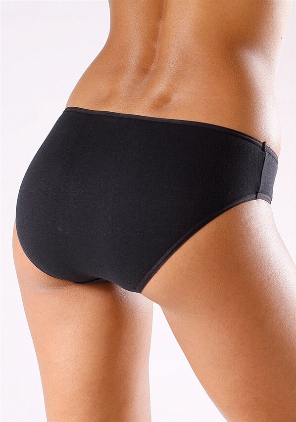 PETITE FLEUR, Slip, fekete & fehér, 3 kép a 3 közül