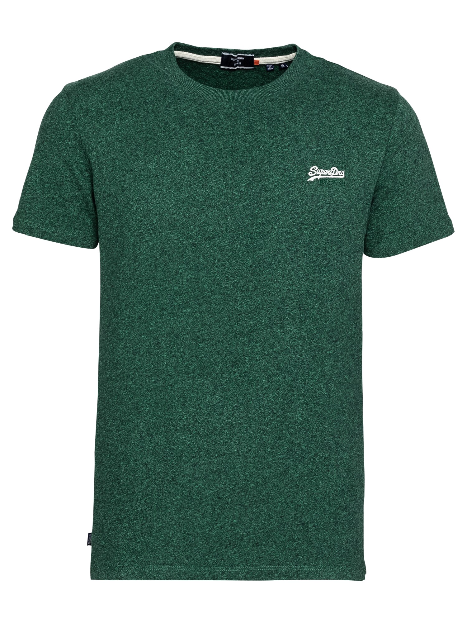 Superdry Marškinėliai  tamsiai žalia / balta