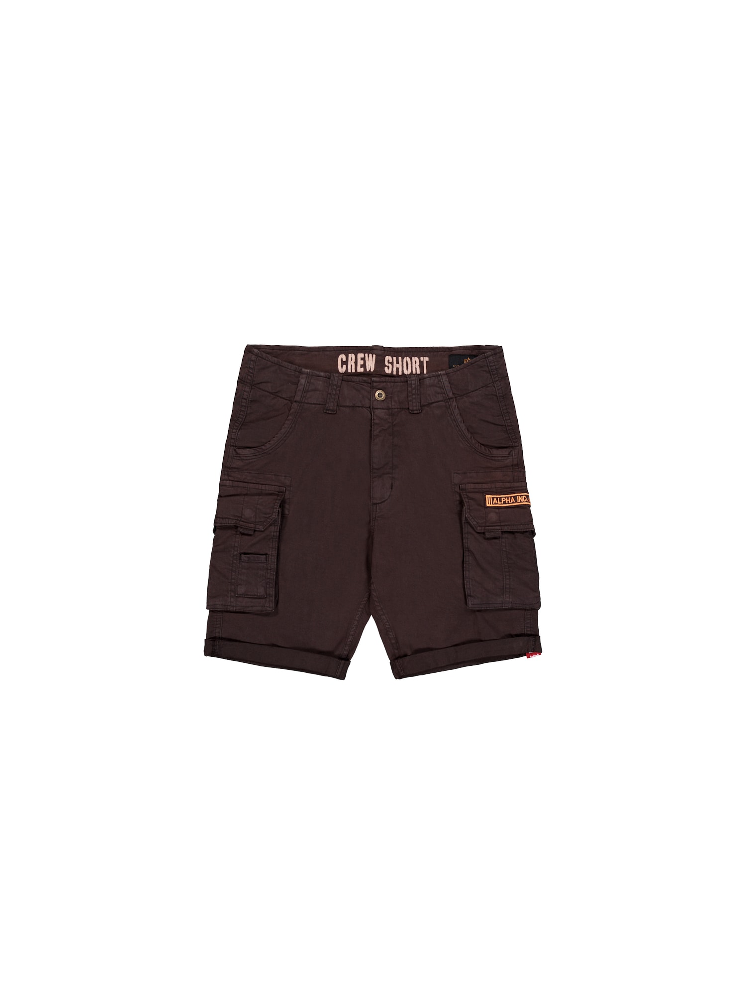 ALPHA INDUSTRIES Cargo nadrágok  sötét barna akciós termékkép 1