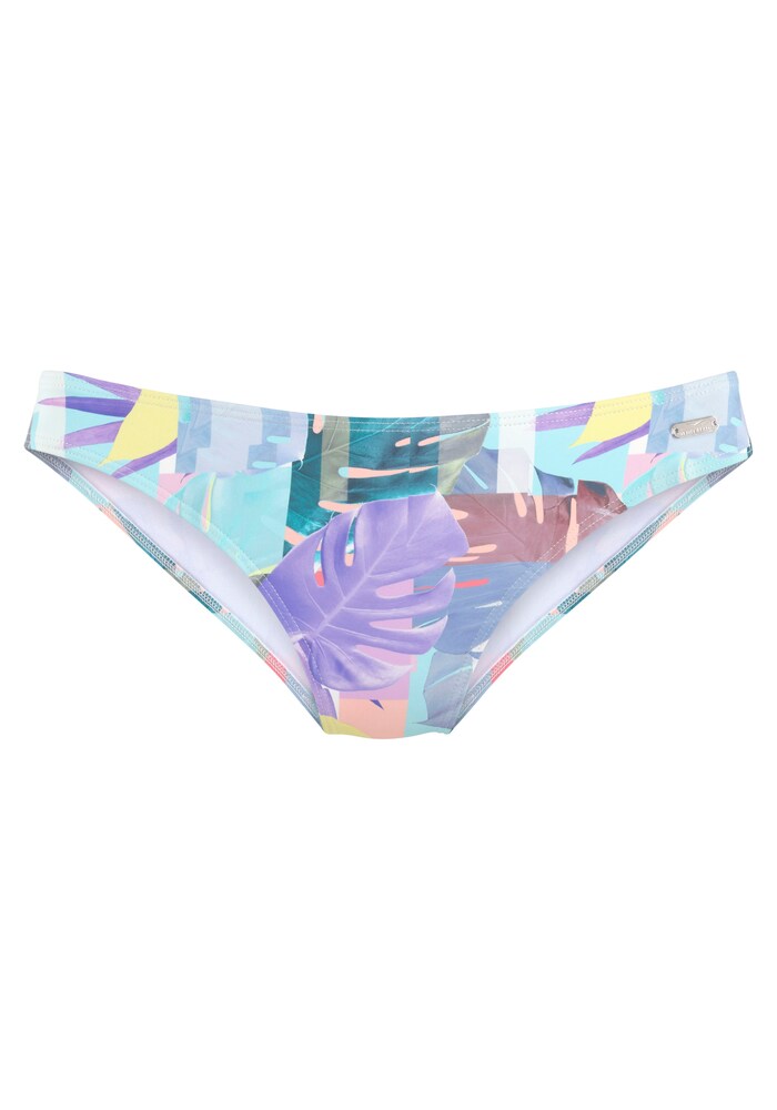 VENICE BEACH Bikinihose Damen Größe M/L türkis / gelb / lila
