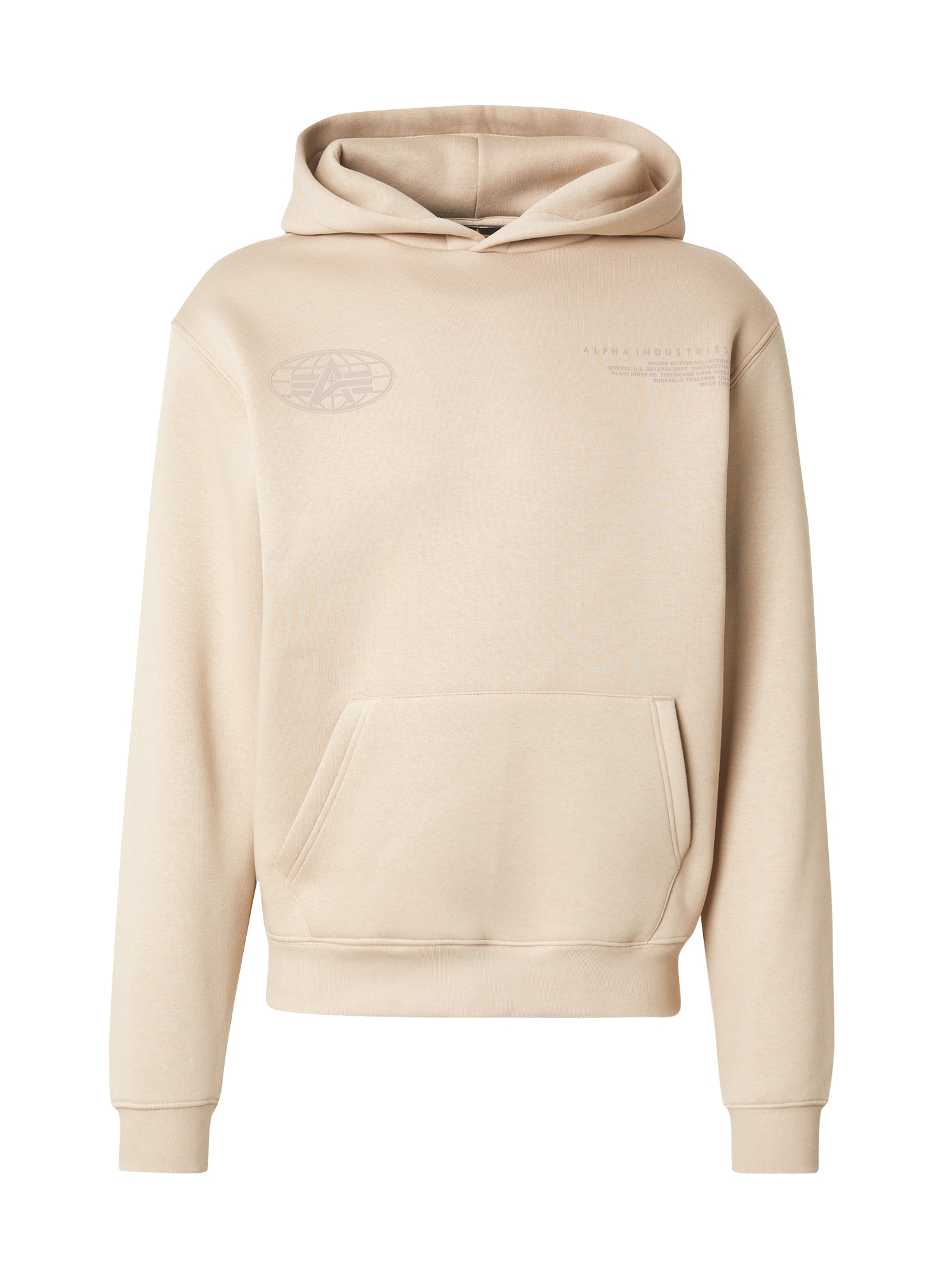ALPHA INDUSTRIES Tréning póló  bézs akciós termékkép 1