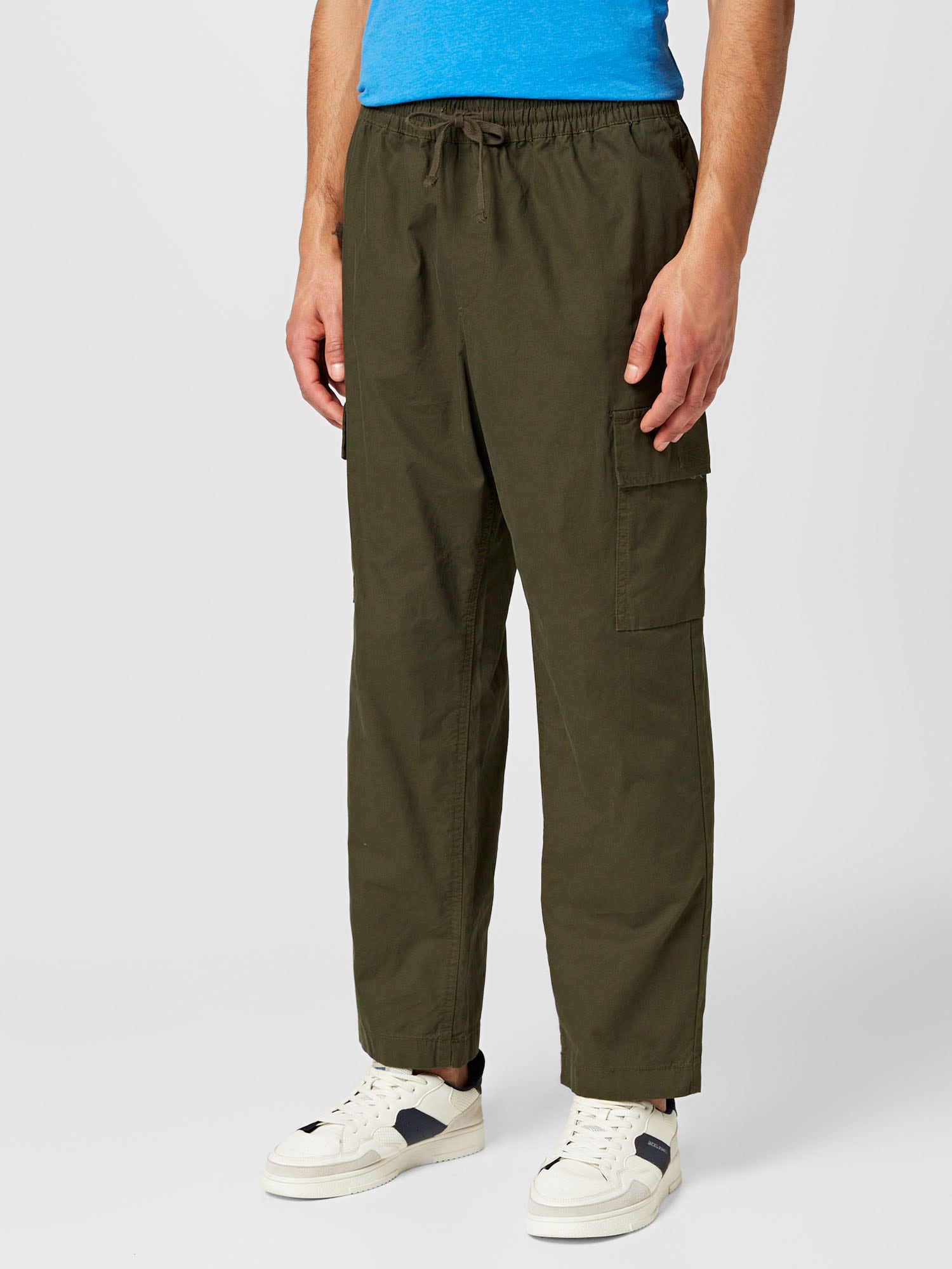 JACK & JONES Cargo nadrágok 'KARL'  sötétzöld termék 2. képe