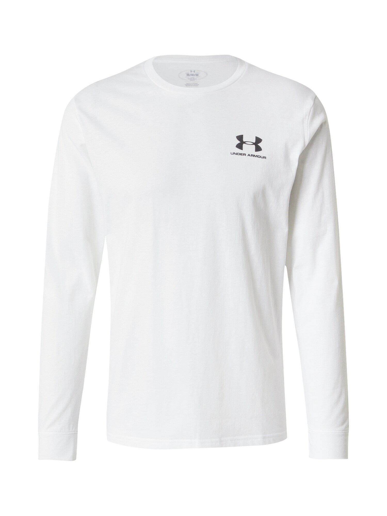UNDER ARMOUR Tricou funcțional  negru / alb