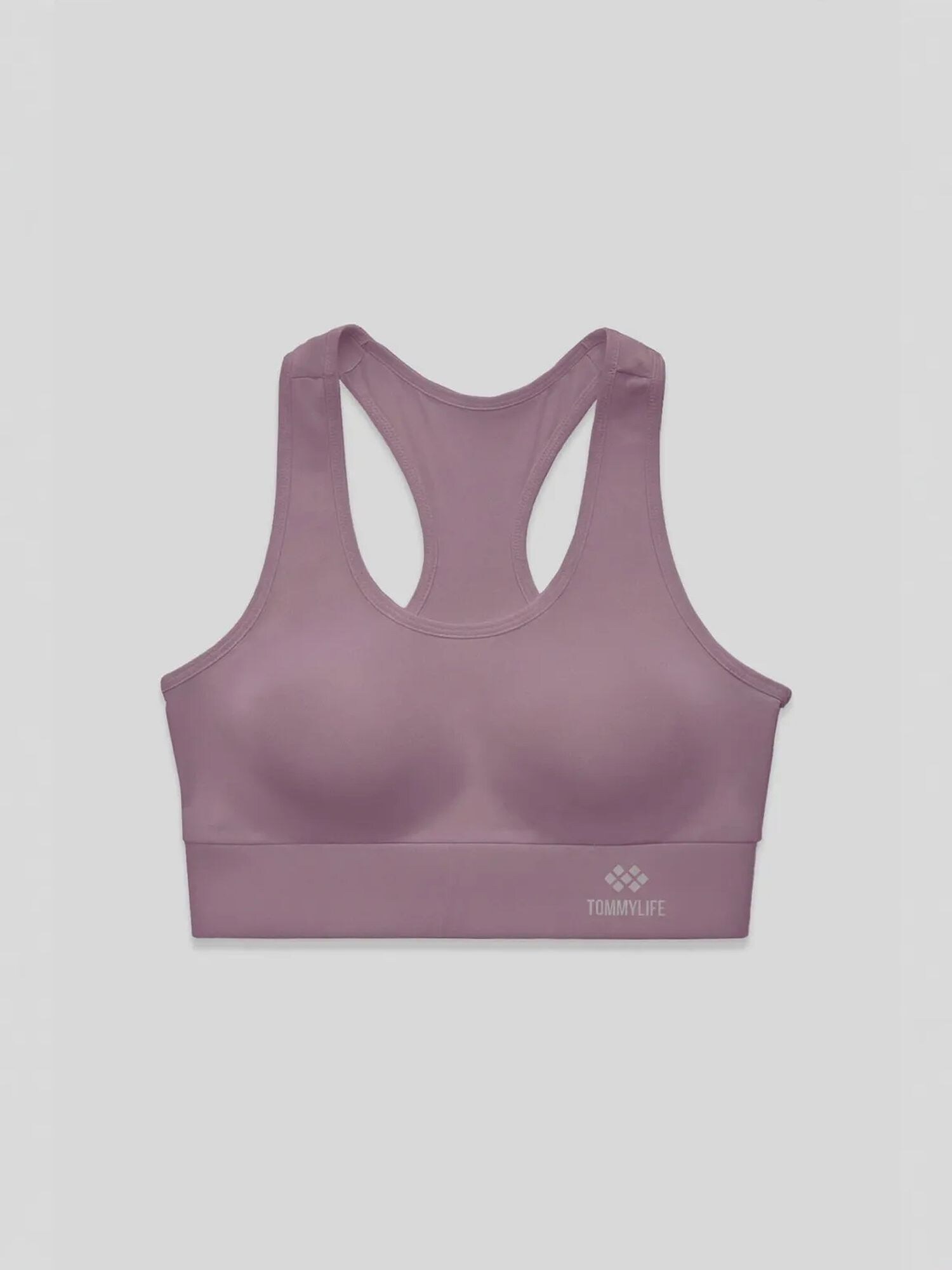 Tommy Life Sportski top sivkasto ljubičasta (mauve)