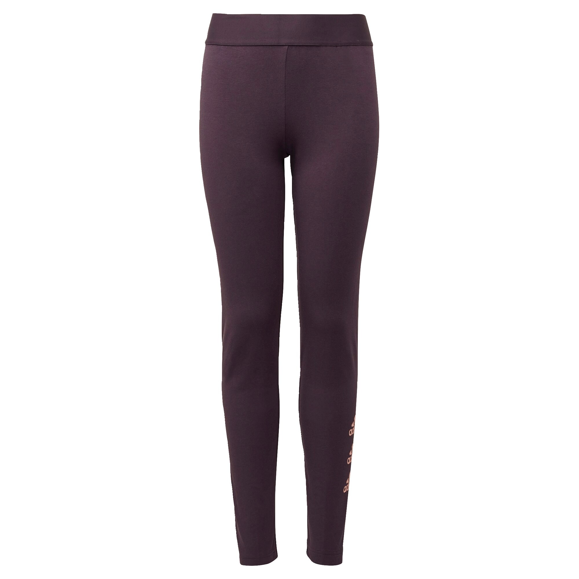 ADIDAS PERFORMANCE Sportinės kelnės  tamsiai violetinė / šviesiai oranžinė