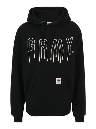 Grimey Sweatshirt ‘BACK AT YOU’ Zwart / Wit