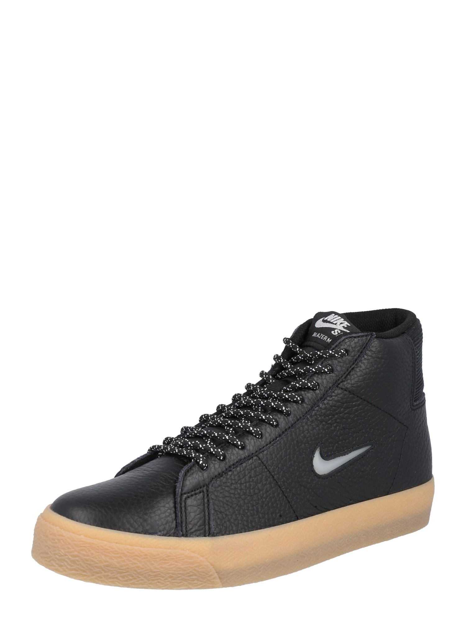 Nike SB Augstie brīvā laika apavi 'ZOOM BLAZER' melns