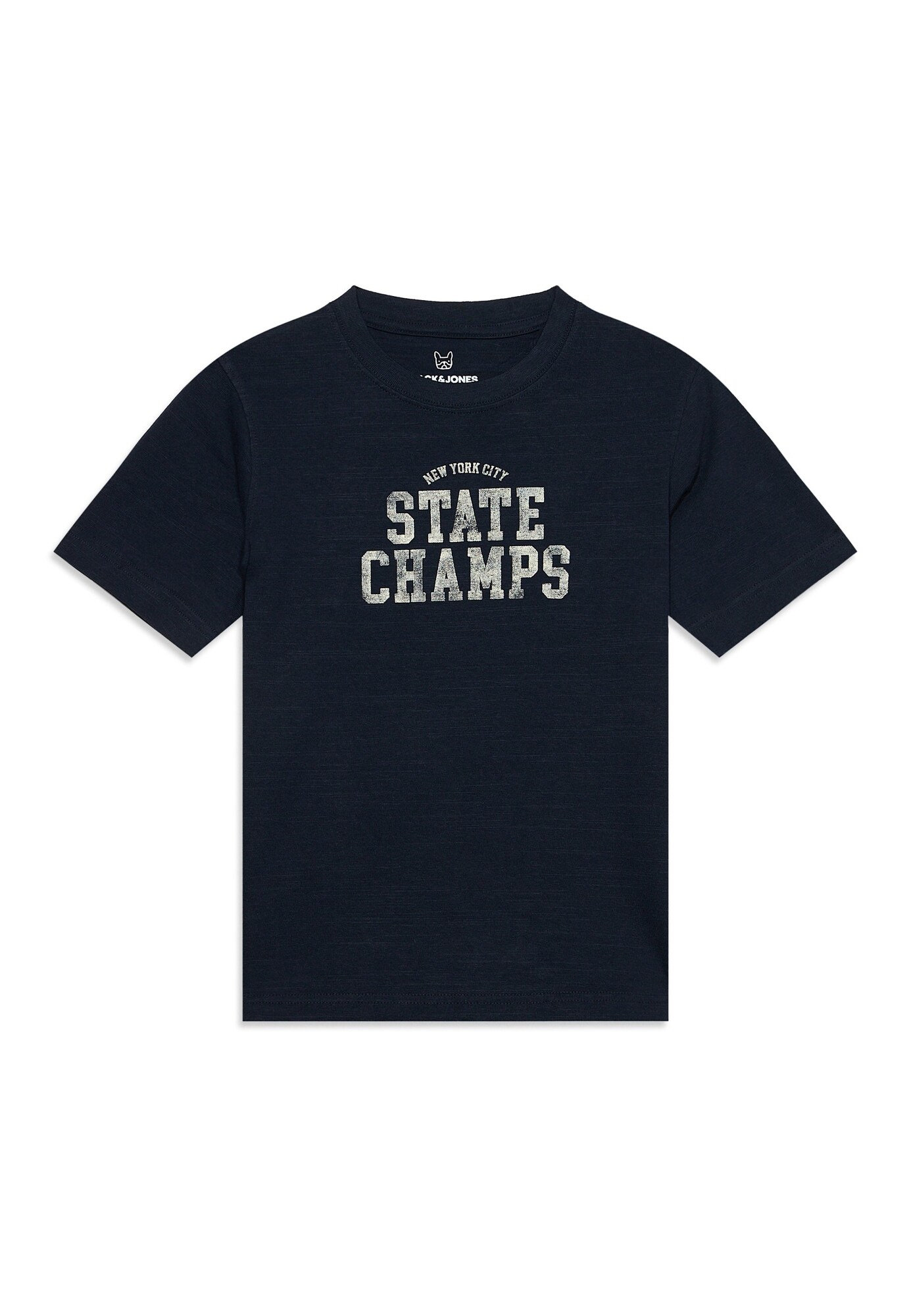 Jack & Jones Junior Tricou JPRBLUJACOB bleumarin / alb