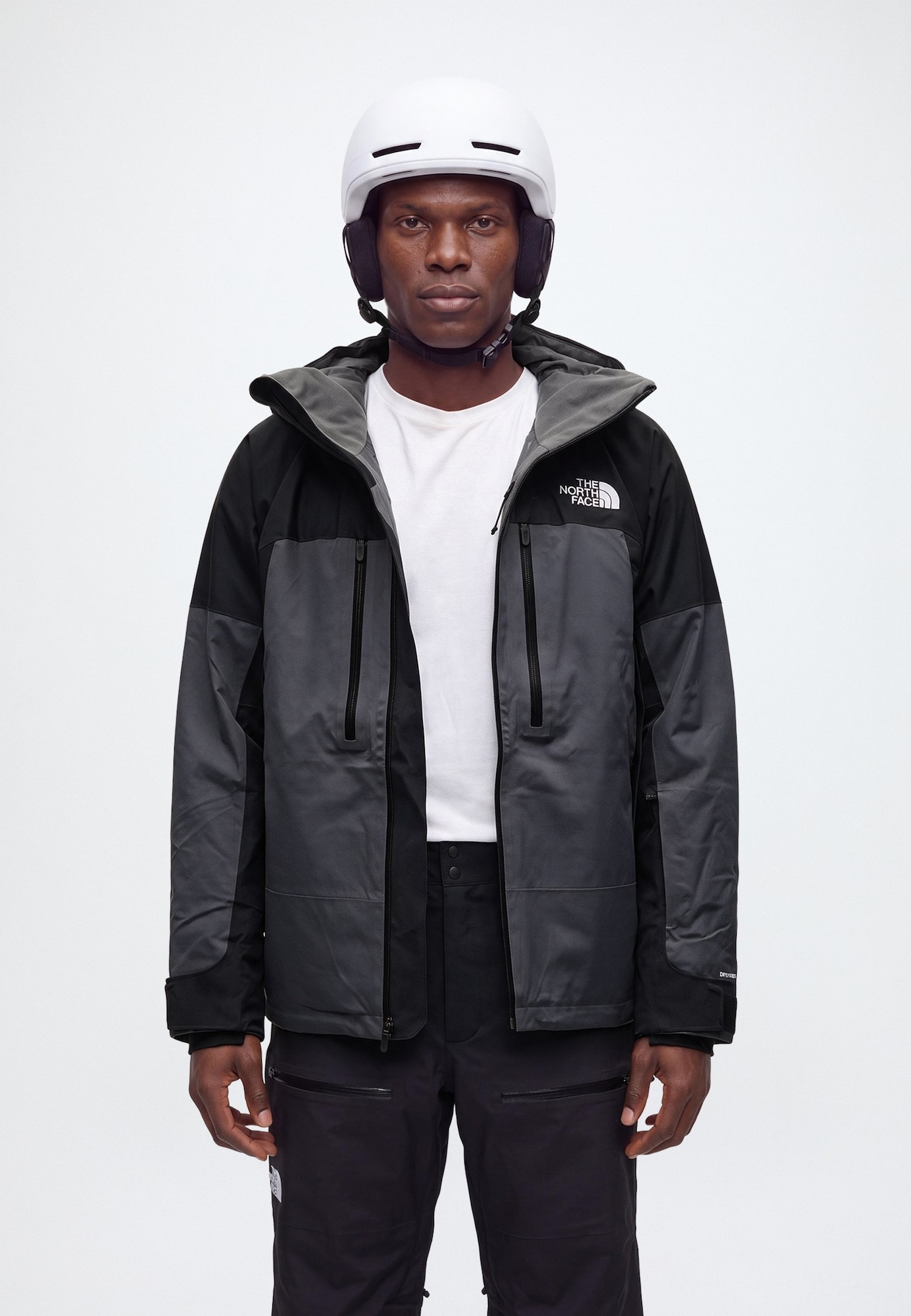 THE NORTH FACE Chaqueta deportiva 'CHAKAL' antracita / negro / blanco – imagen 3