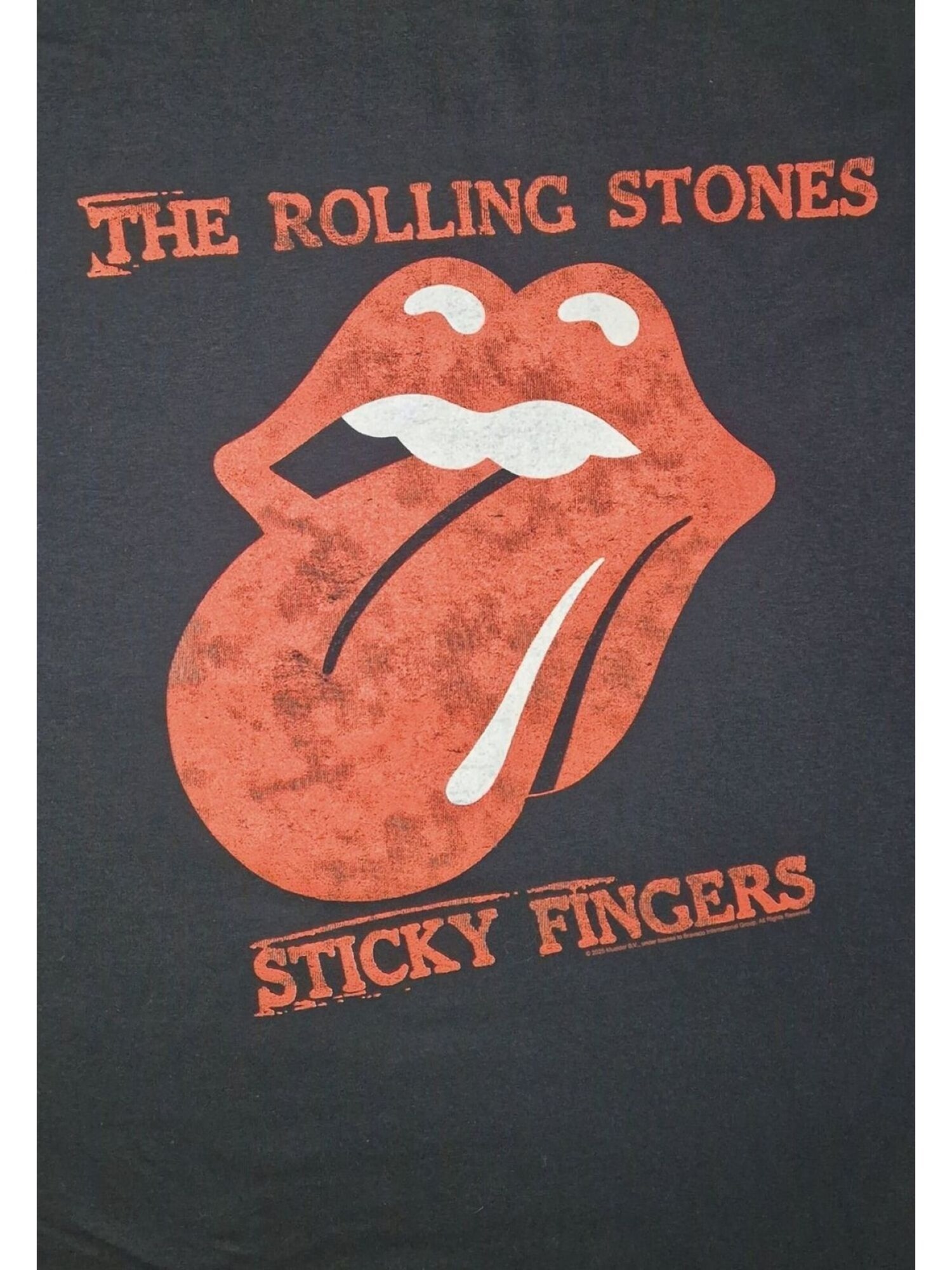 THE ROLLING STONES Sudadera 'Rolling Stones Sticky fingers Tongue Sweatshirt' negro – imagen 2