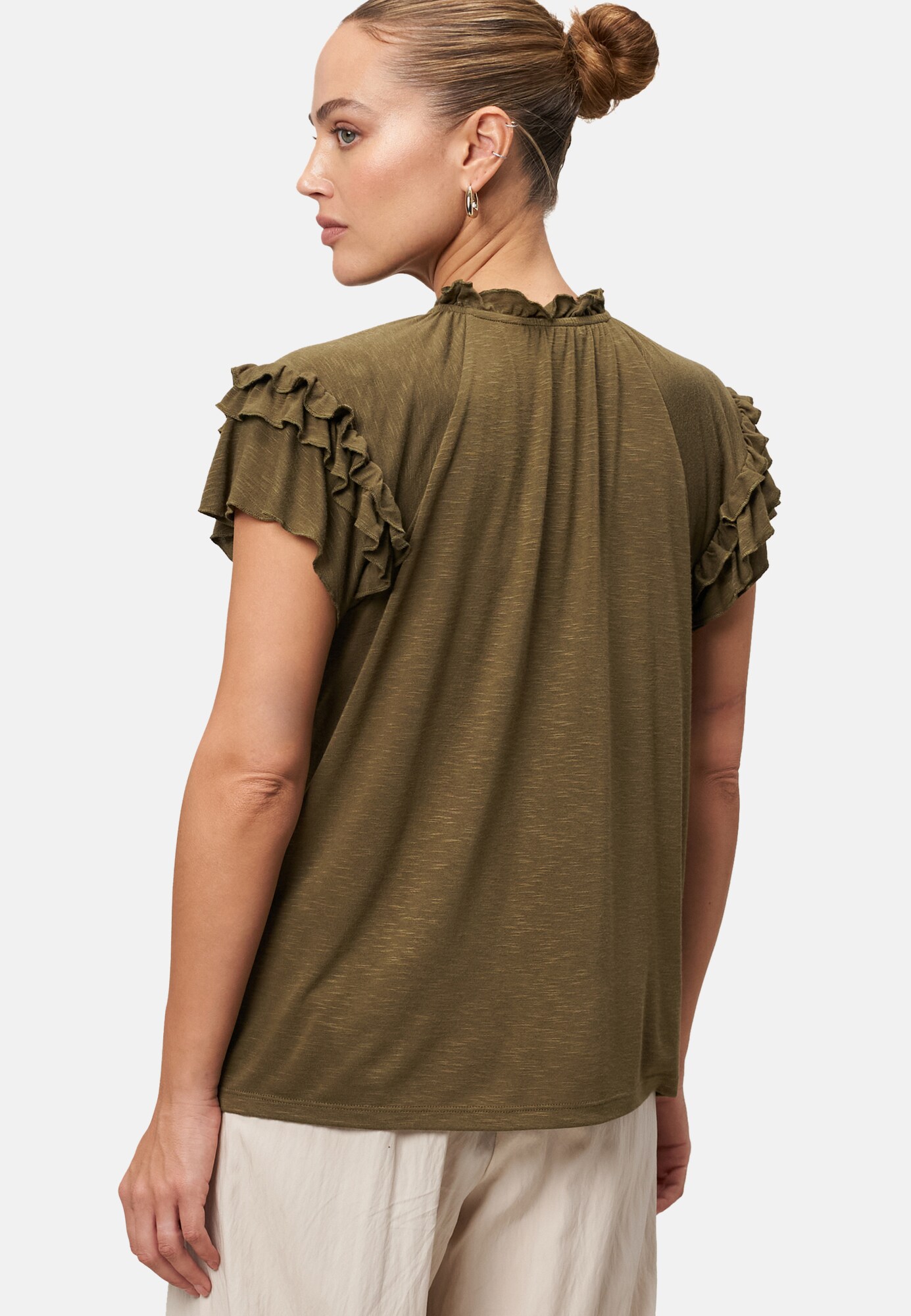 Thumbnail - zero Shirt mit angeschnittenen Ärmeln