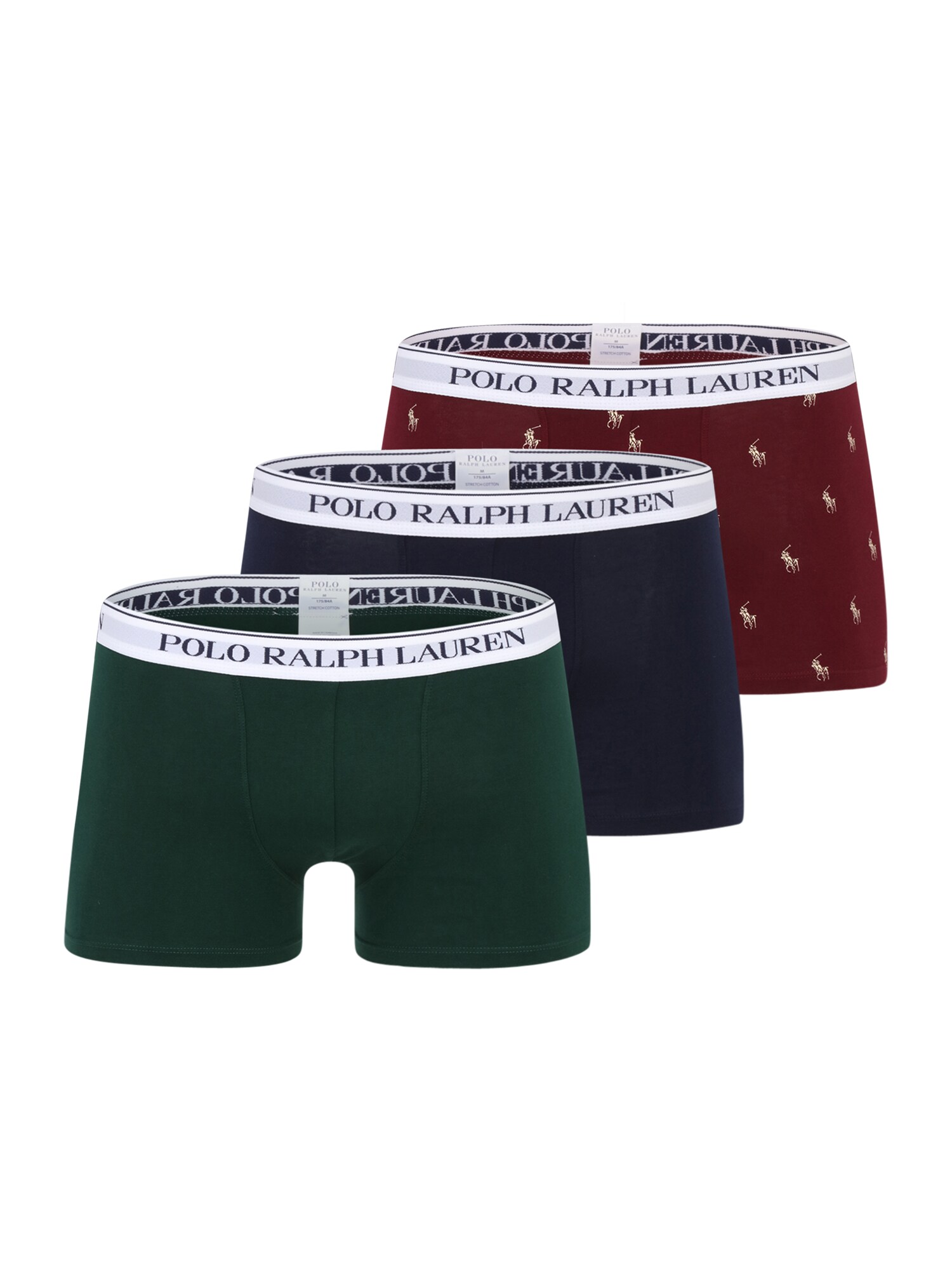 Polo Ralph Lauren Boxerky 'CLASSIC'  námornícka modrá / tmavozelená / burgundská / biela