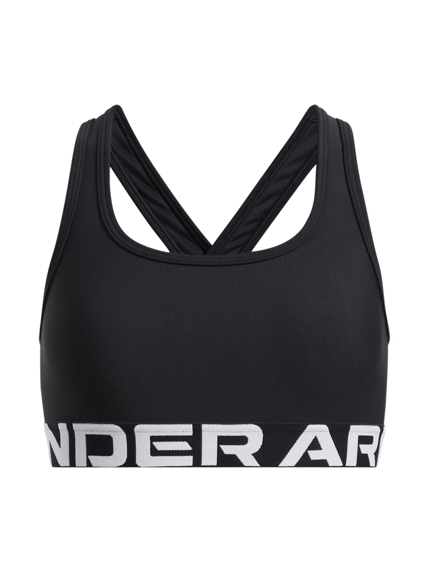 UNDER ARMOUR Sutien sport  negru / alb