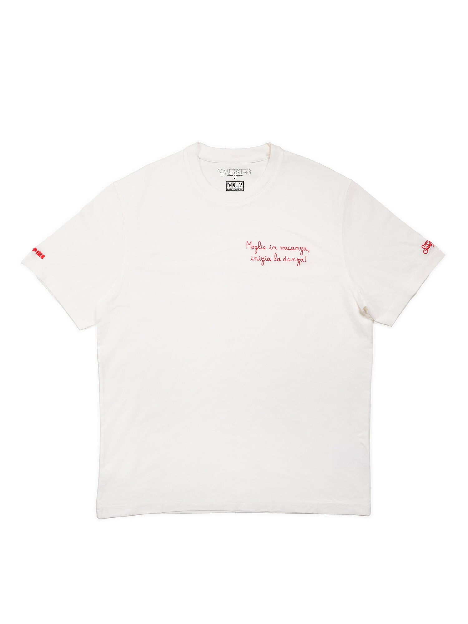 MC2 Saint Barth Camiseta  offwhite