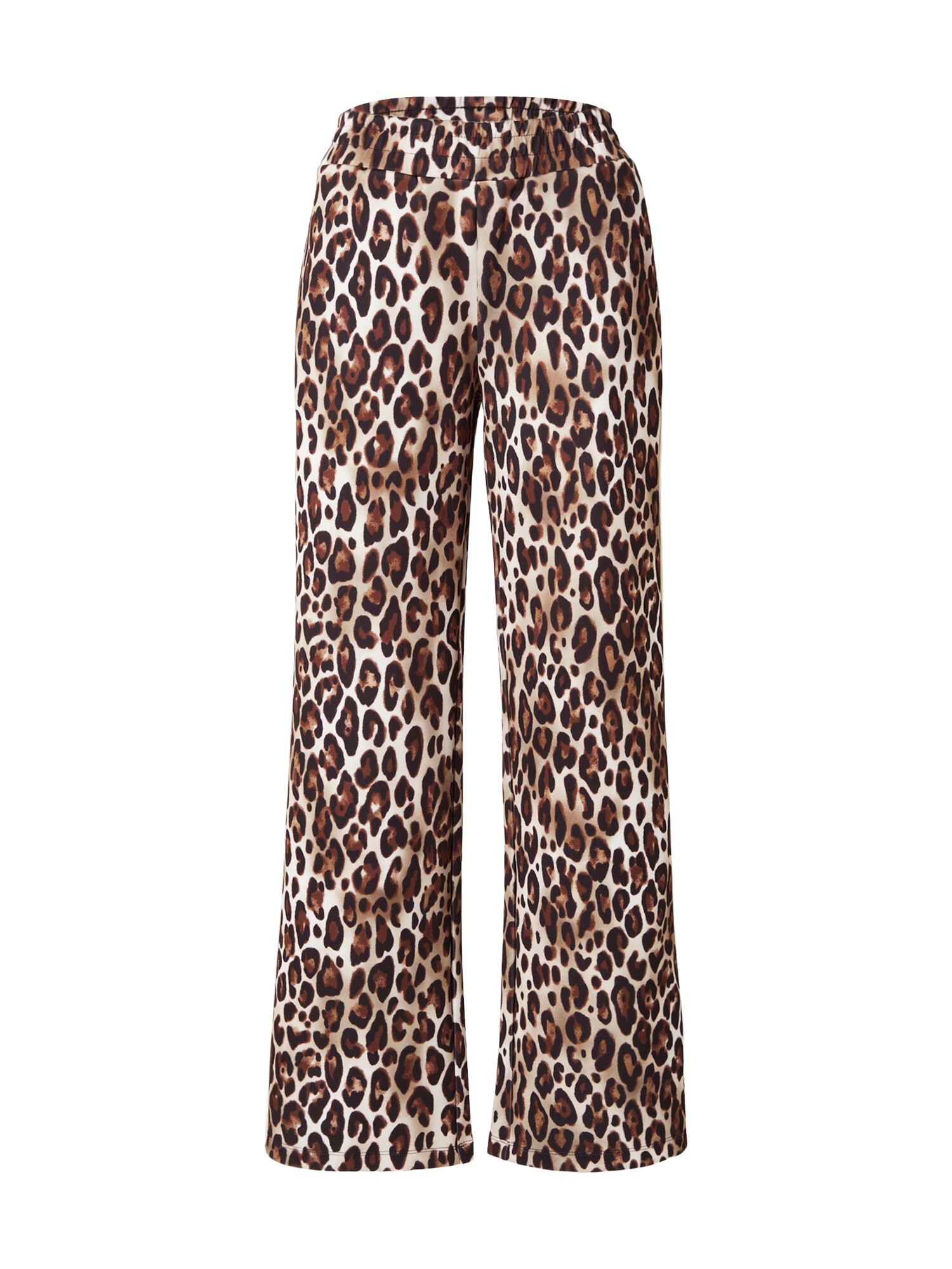 monari Pantaloni maro caramel / maro deschis / negru / alb