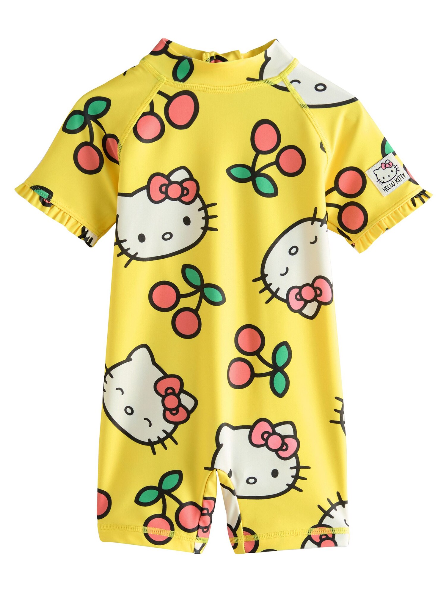 Next Costum de baie întreg  galben / verde / roșu / alb