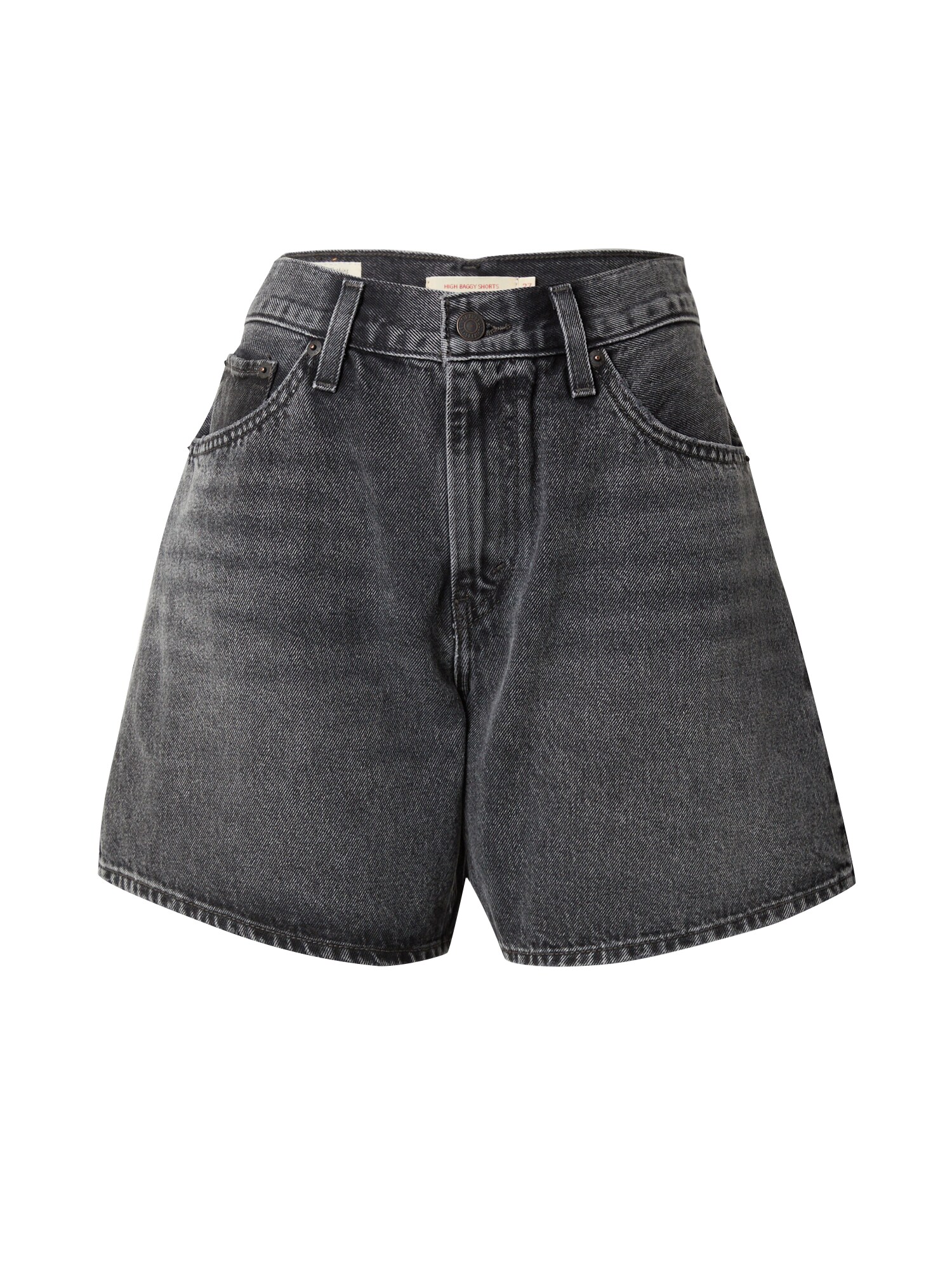 LEVI'S ® Farmer 'High-Rise Baggy Shorts'  fekete farmer