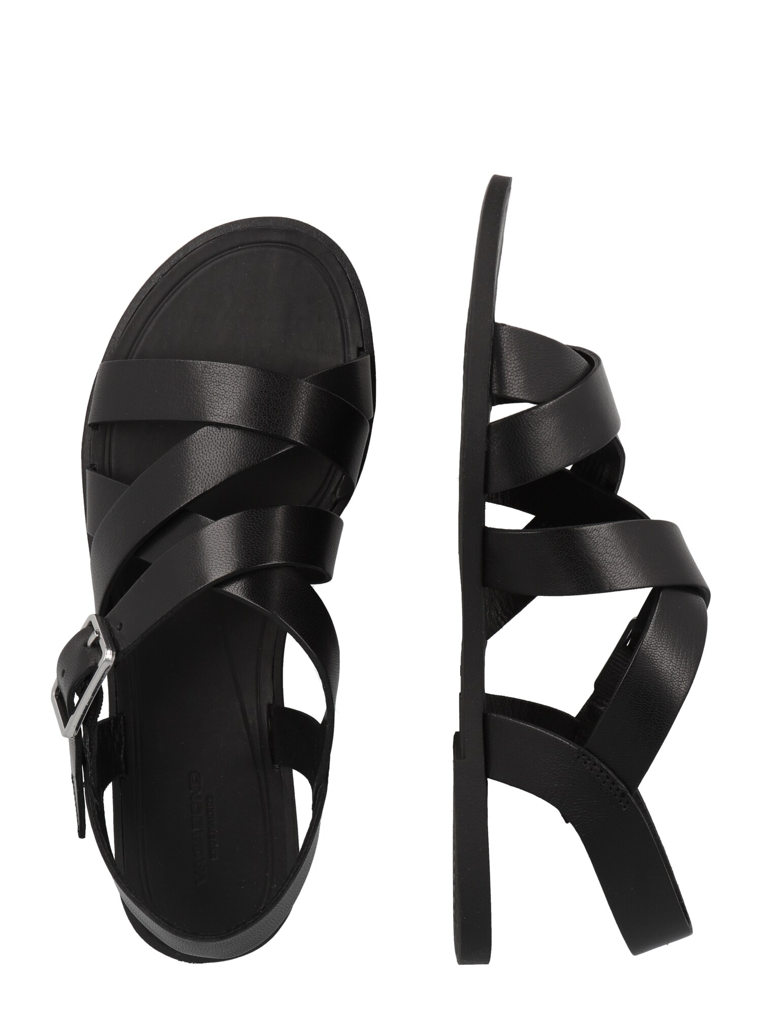 VAGABOND SHOEMAKERS Pántos szandál 'Tia 2.0'  fekete termék 2. képe