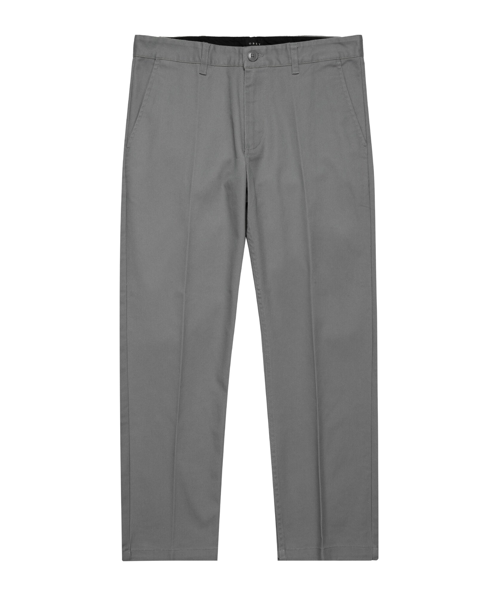 Obey Pantaloni sport  gri piatră